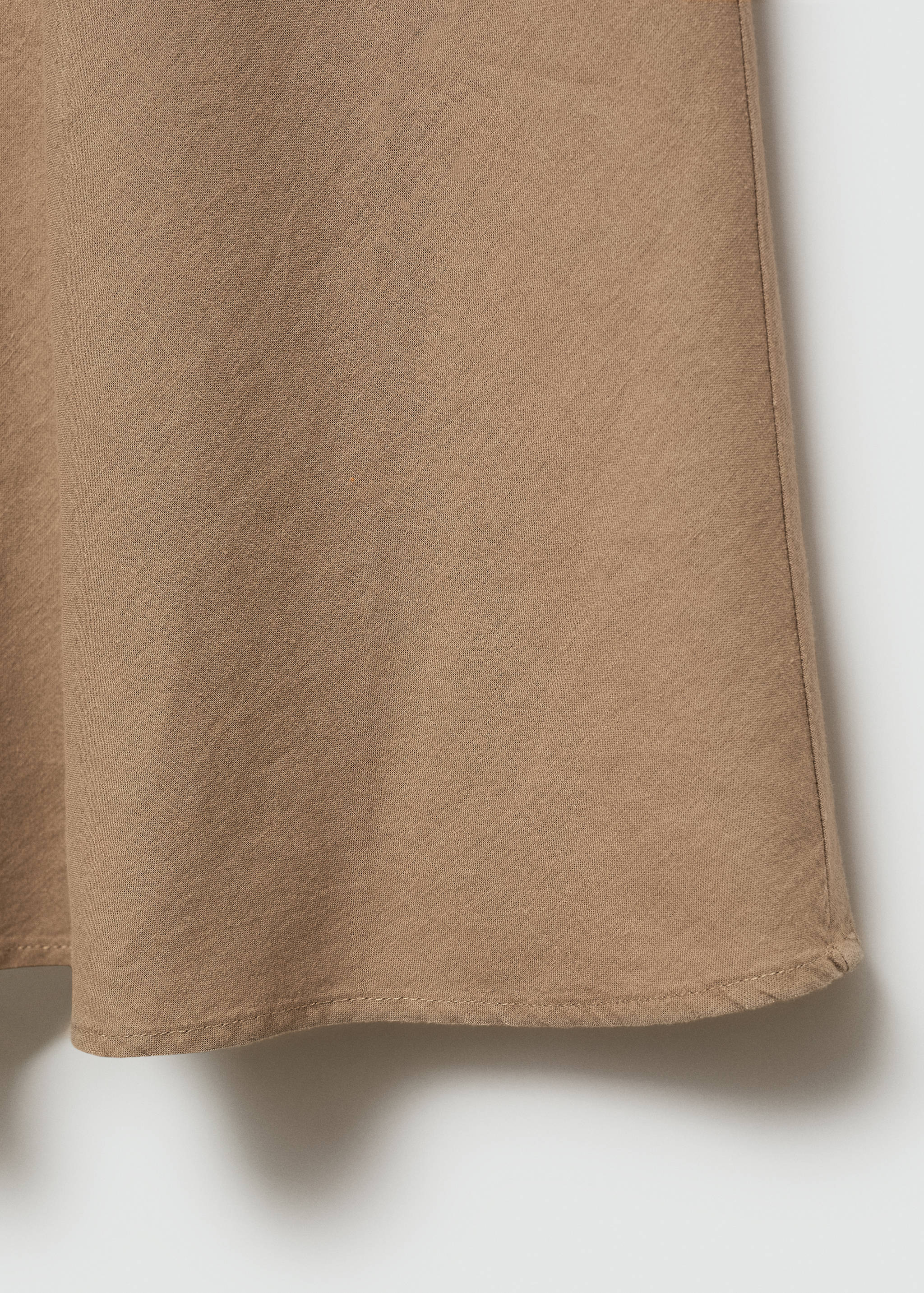 Long linen skirt - Details of the article 8