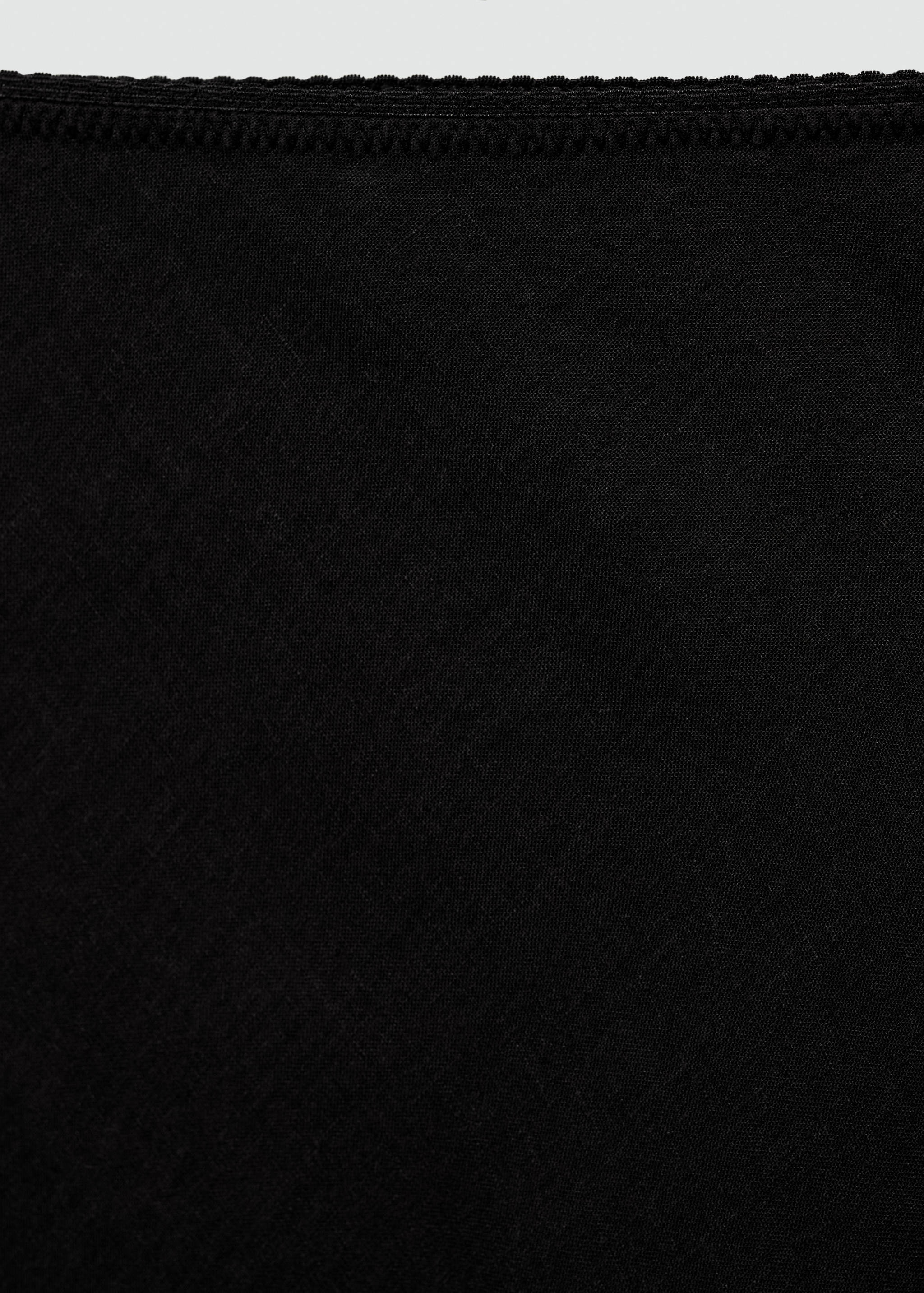 Long linen skirt - Details of the article 8