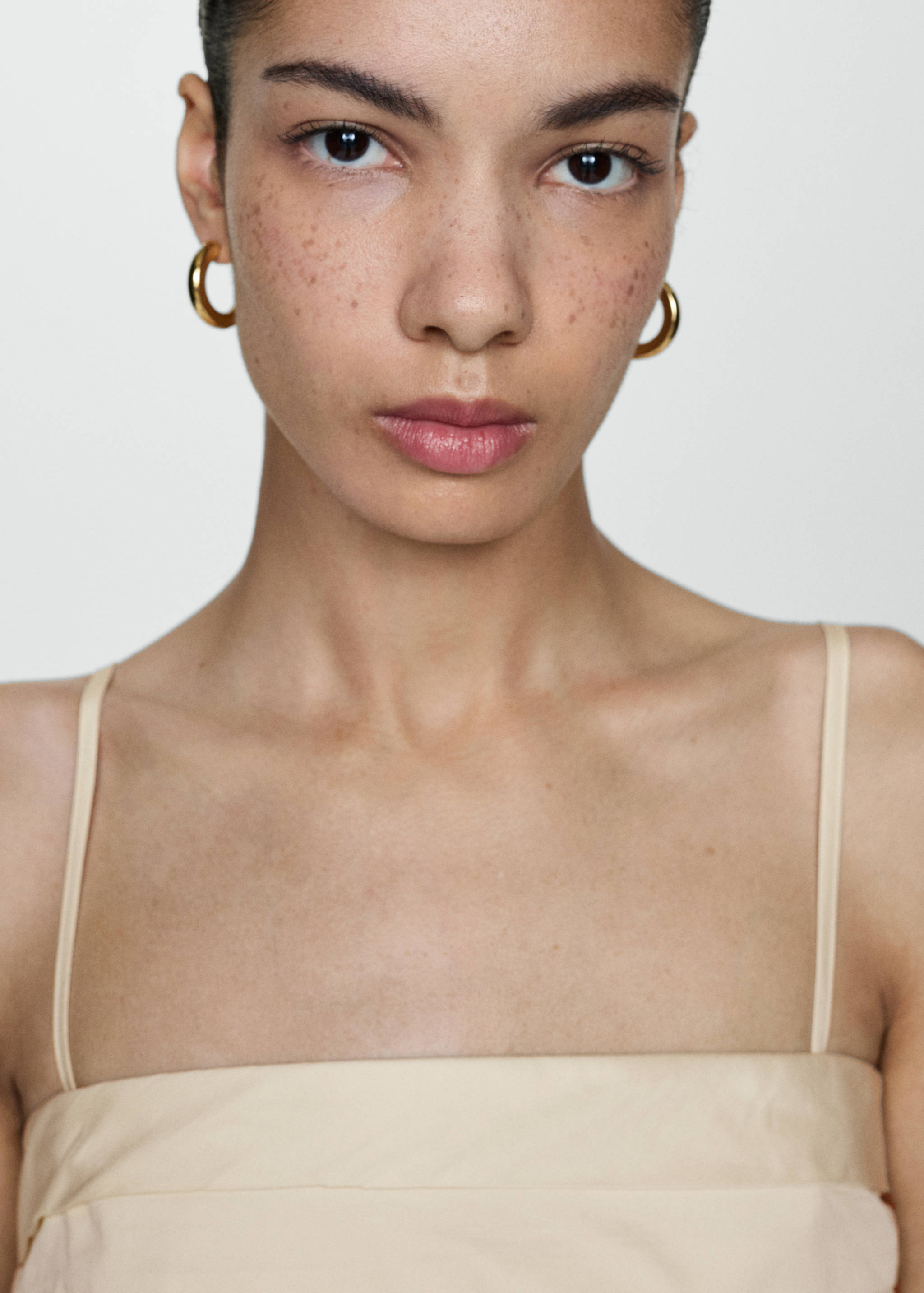 Draped bandeau top - Details of the article 1