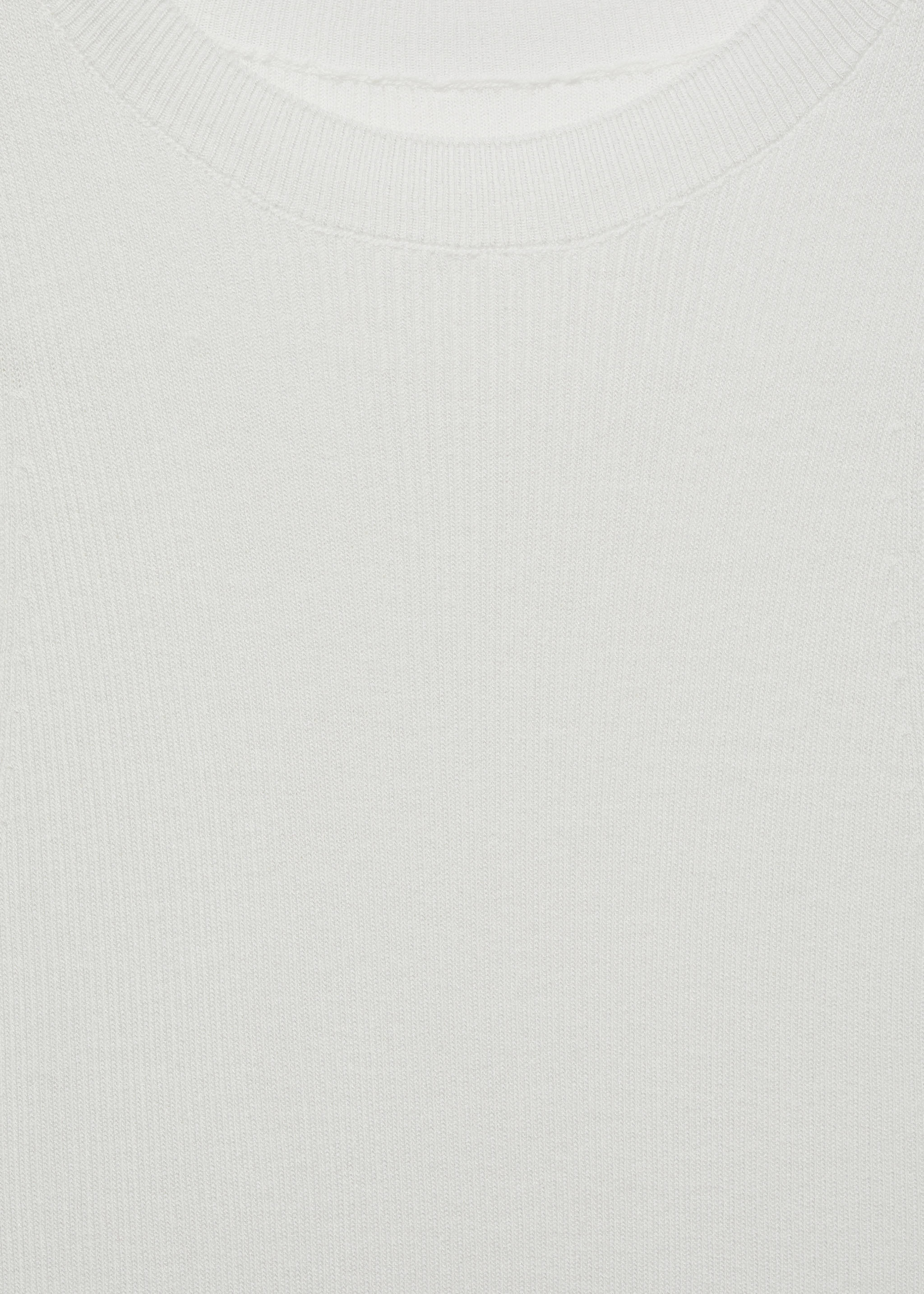 Ribbed knit top - Details of the article 8