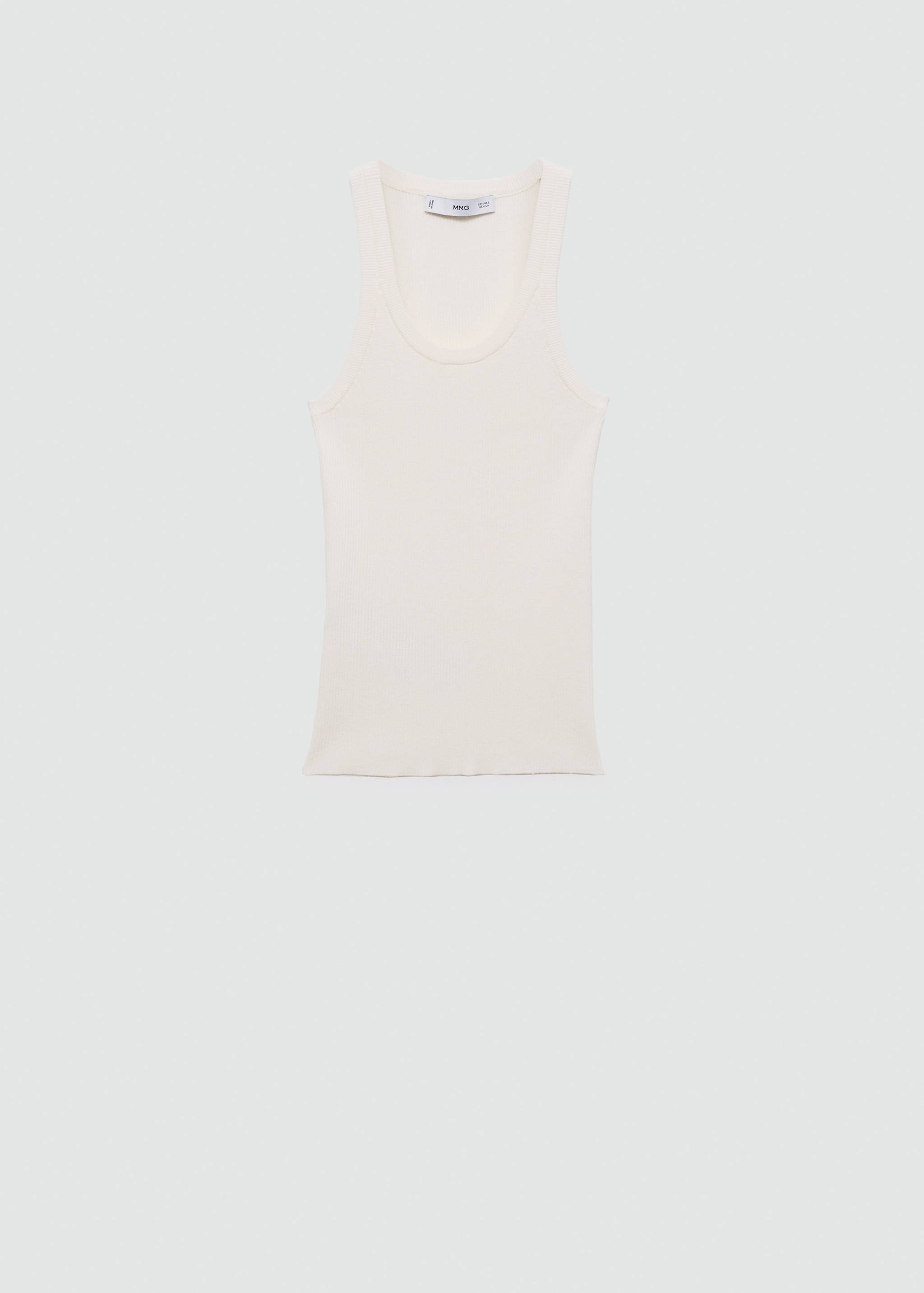 Knit strap top - Article without model