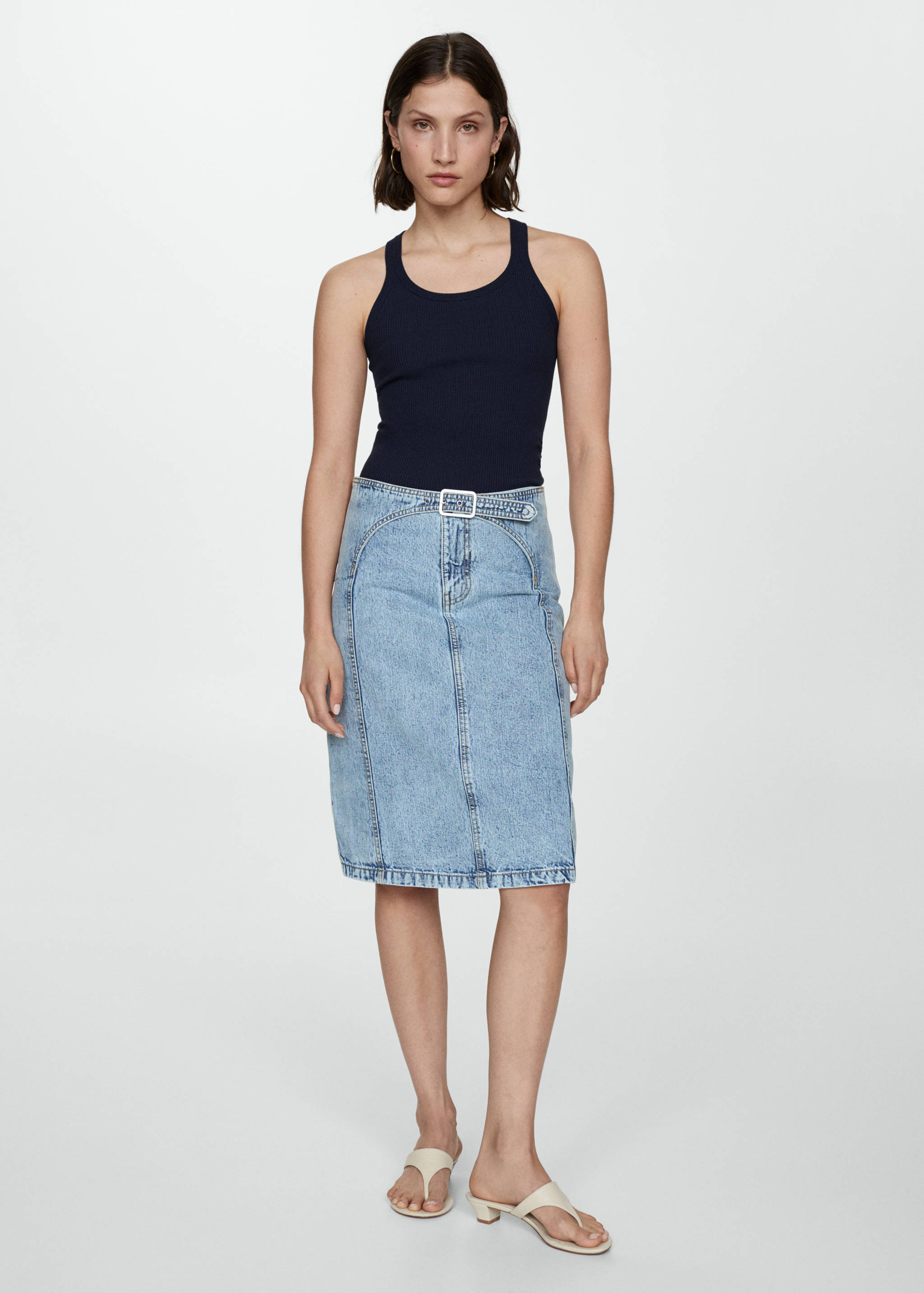 Strick-Trägertop - Allgemeine Ansicht