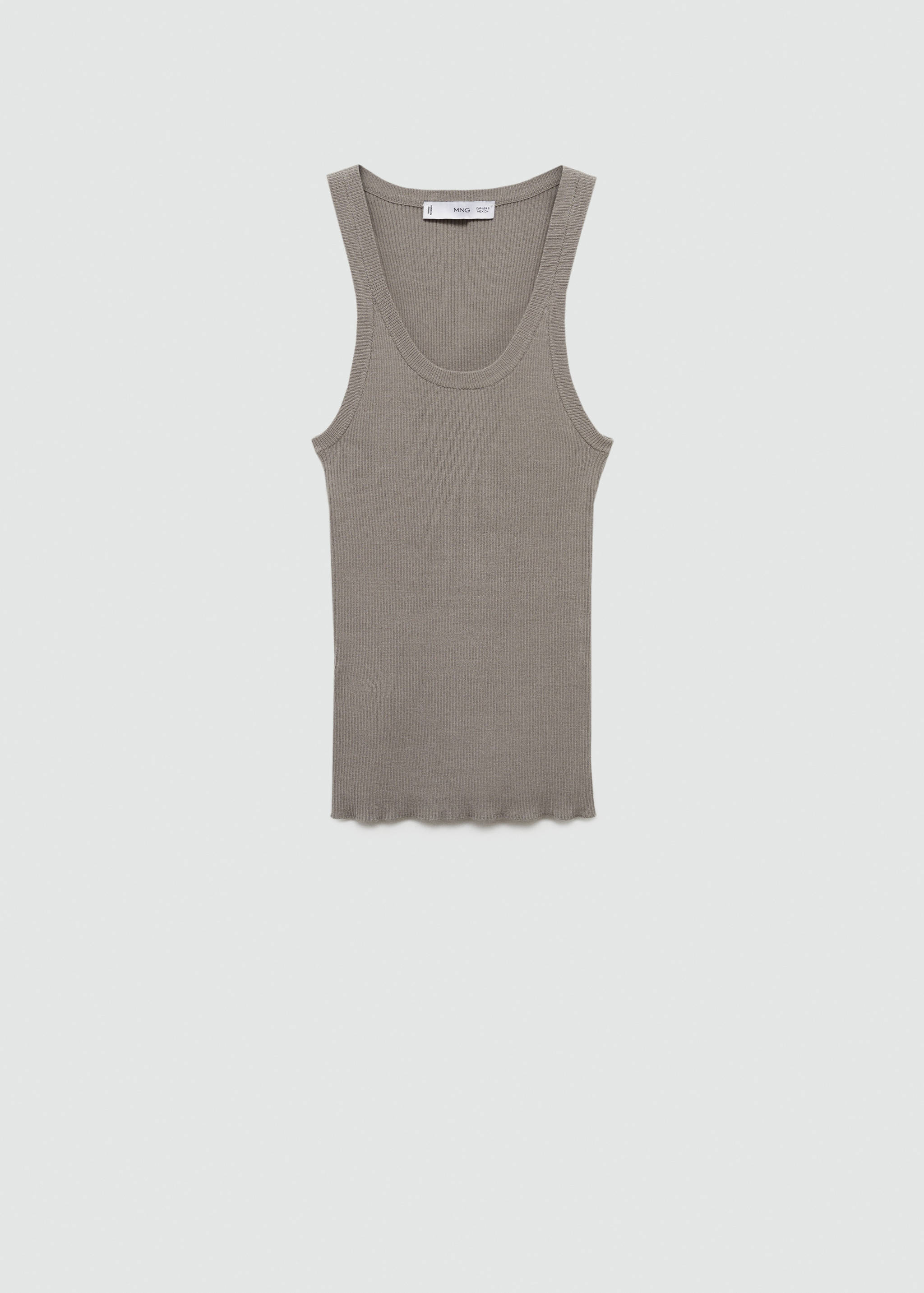 Knit strap top - Article without model