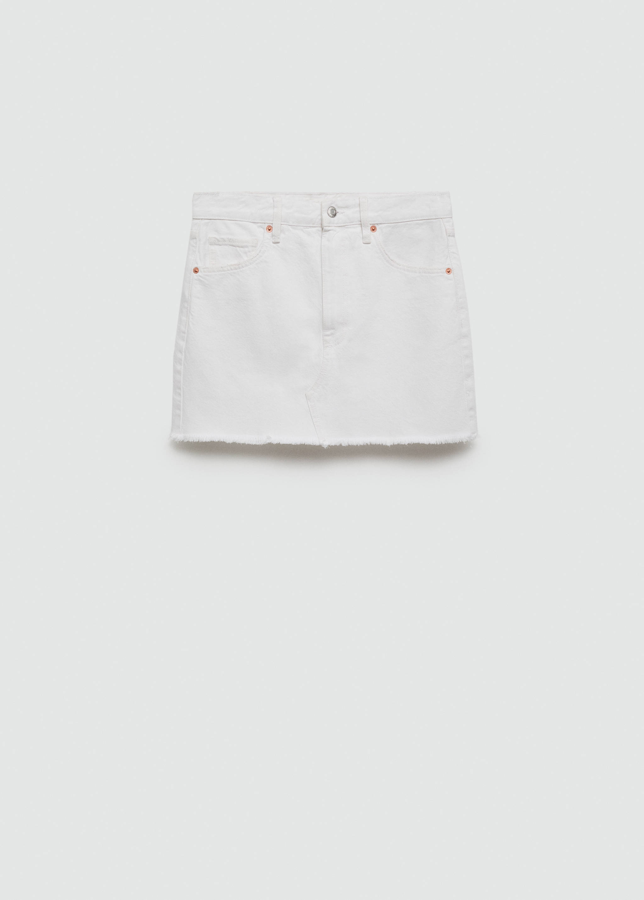 Farmer miniszoknya szakított véggel - Termék modell nélkül