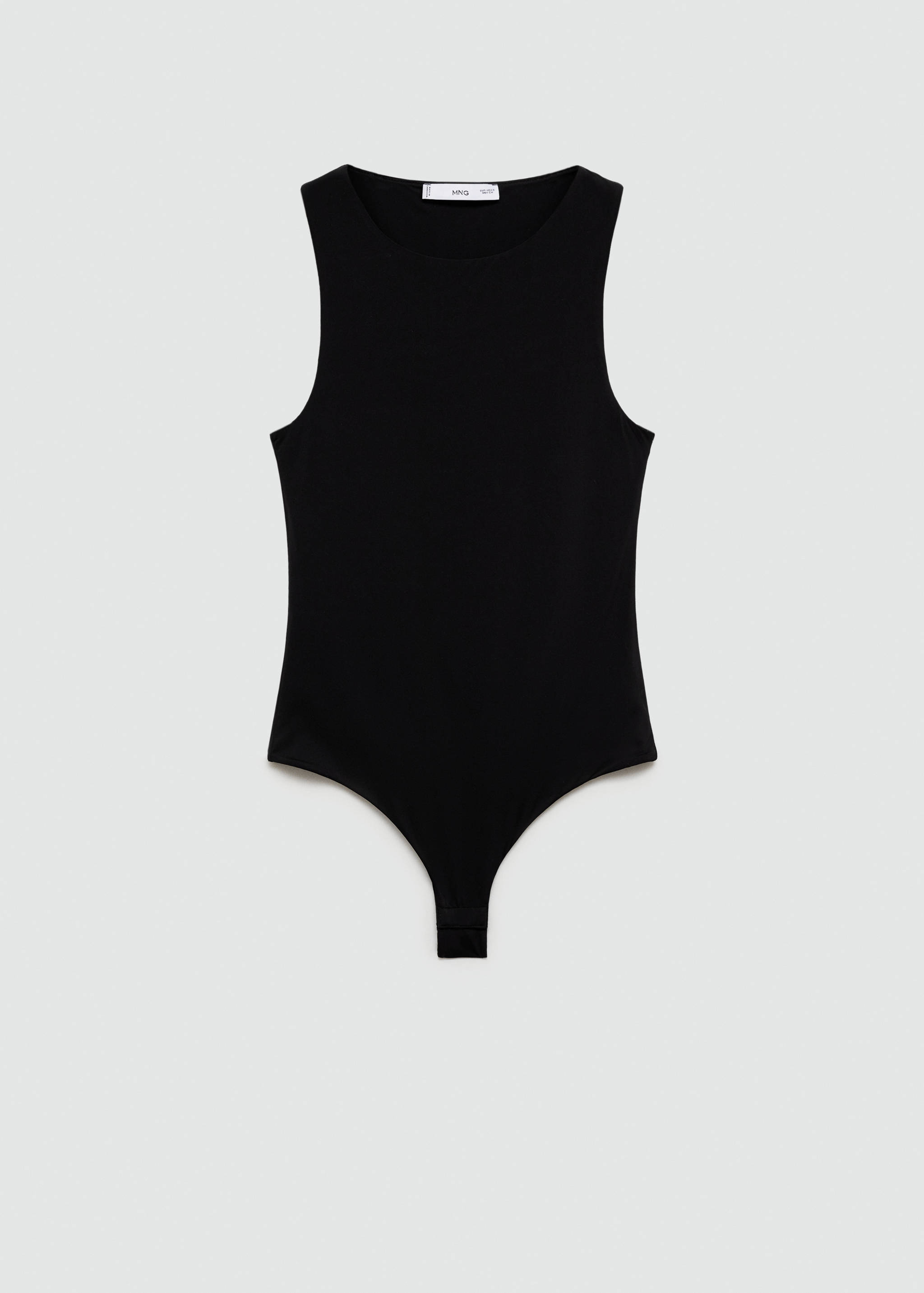 Sleeveless fitted bodysuit - Article without model