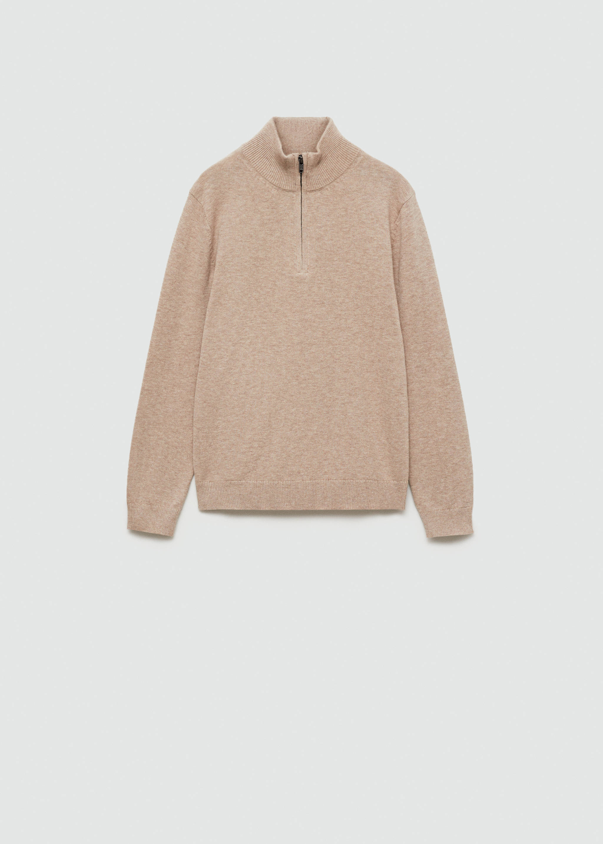 Pull-over col fermeture Éclair - Article sans modèle