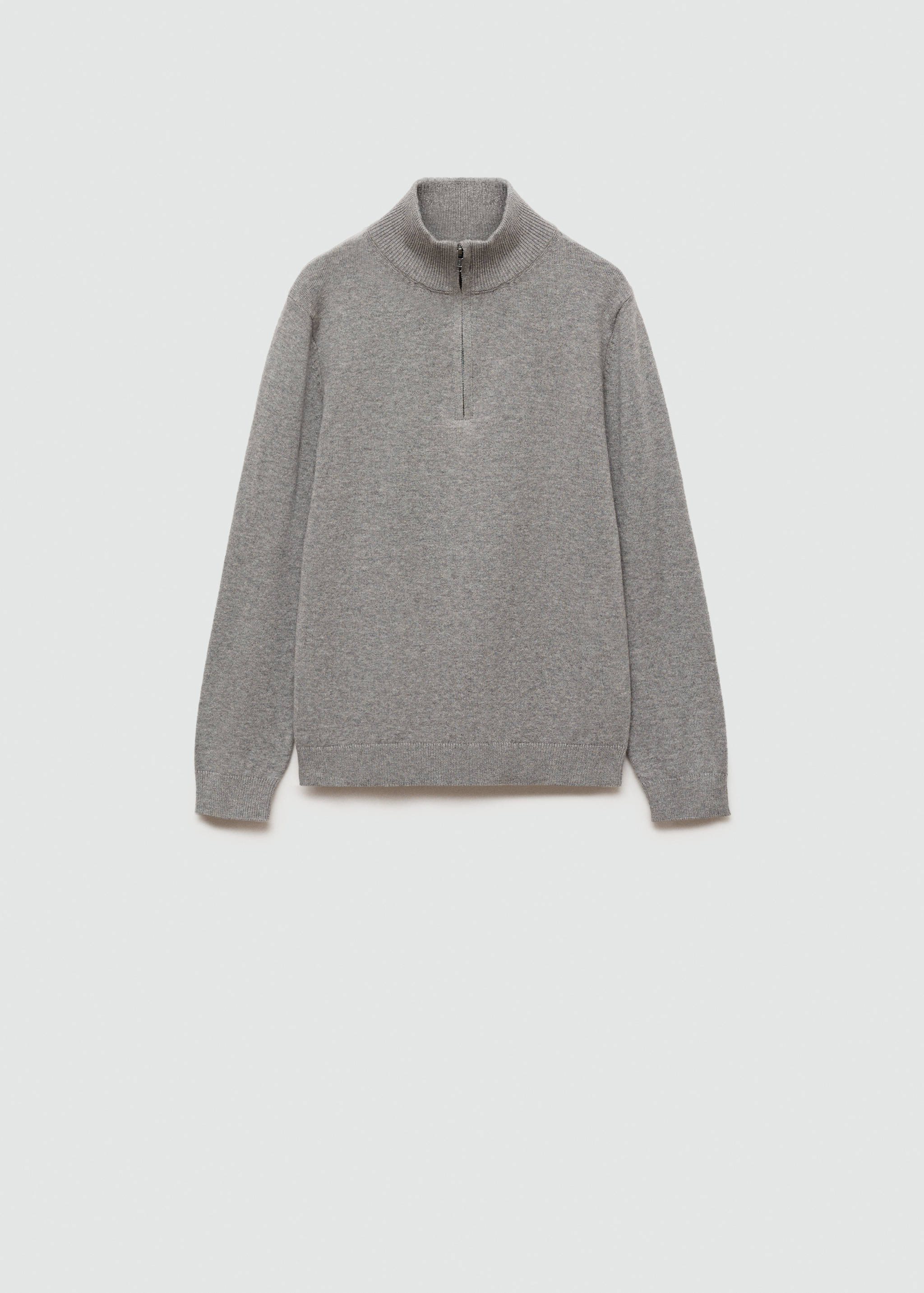 Pull-over col fermeture Éclair - Article sans modèle