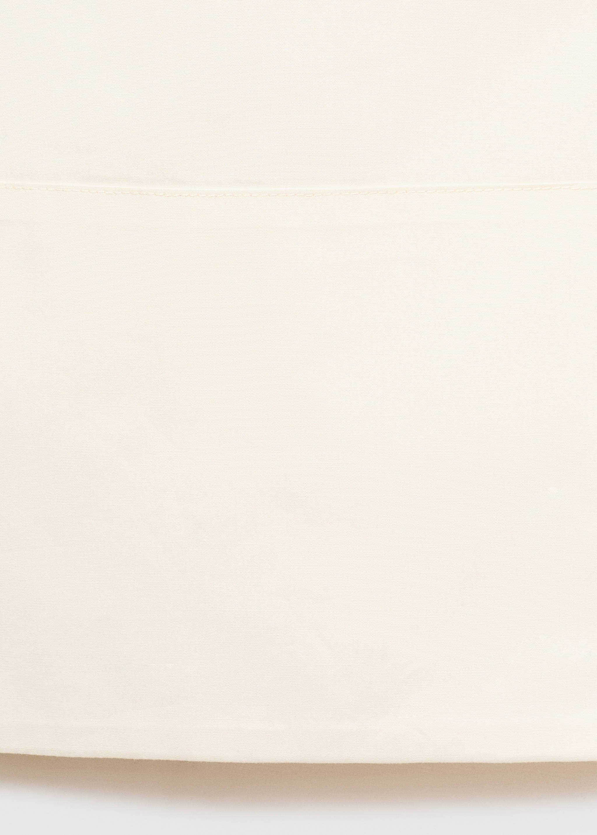 Cotton wide leg trousers - Details of the article 0