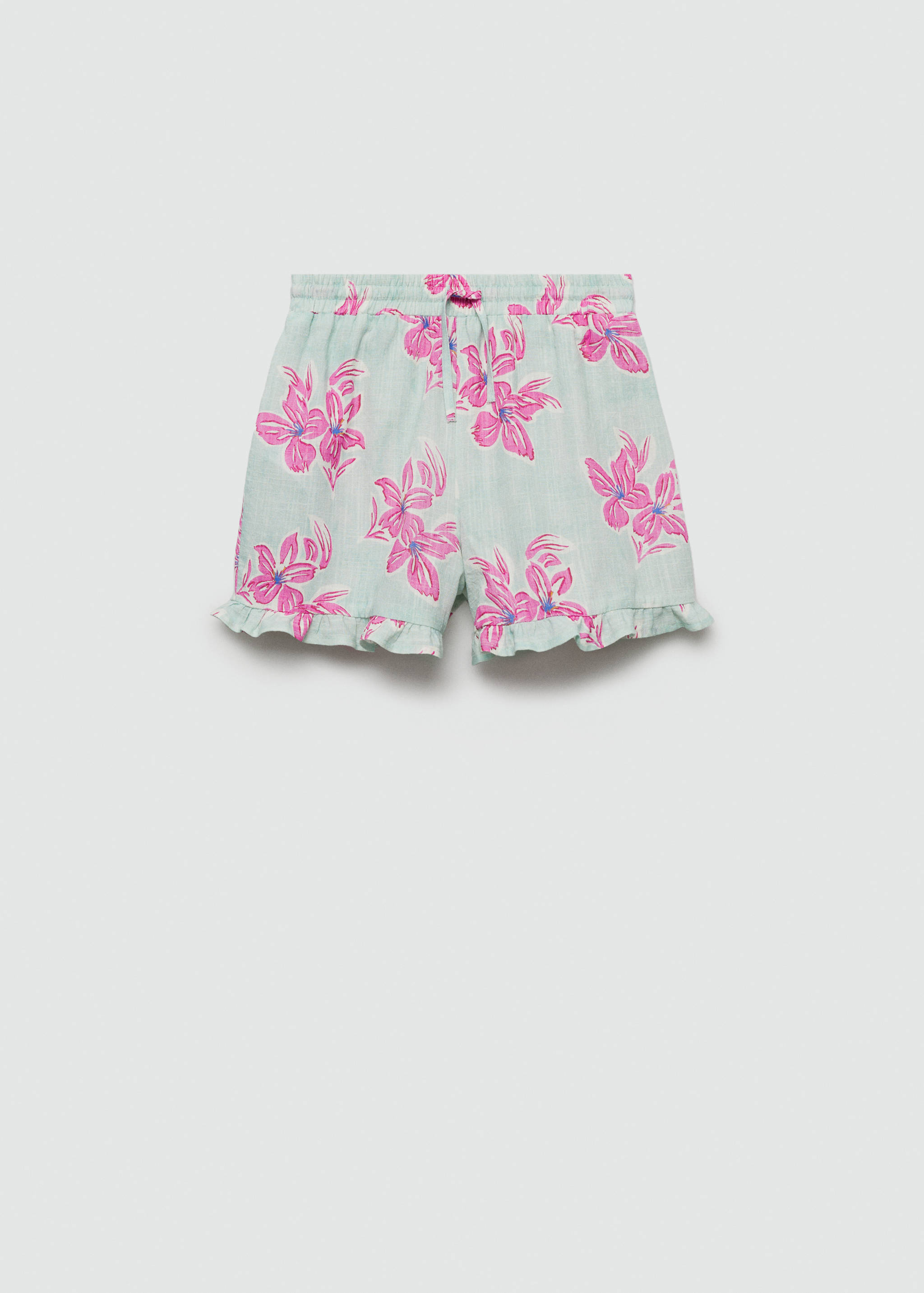 Short cotone fiori - Articolo senza modello