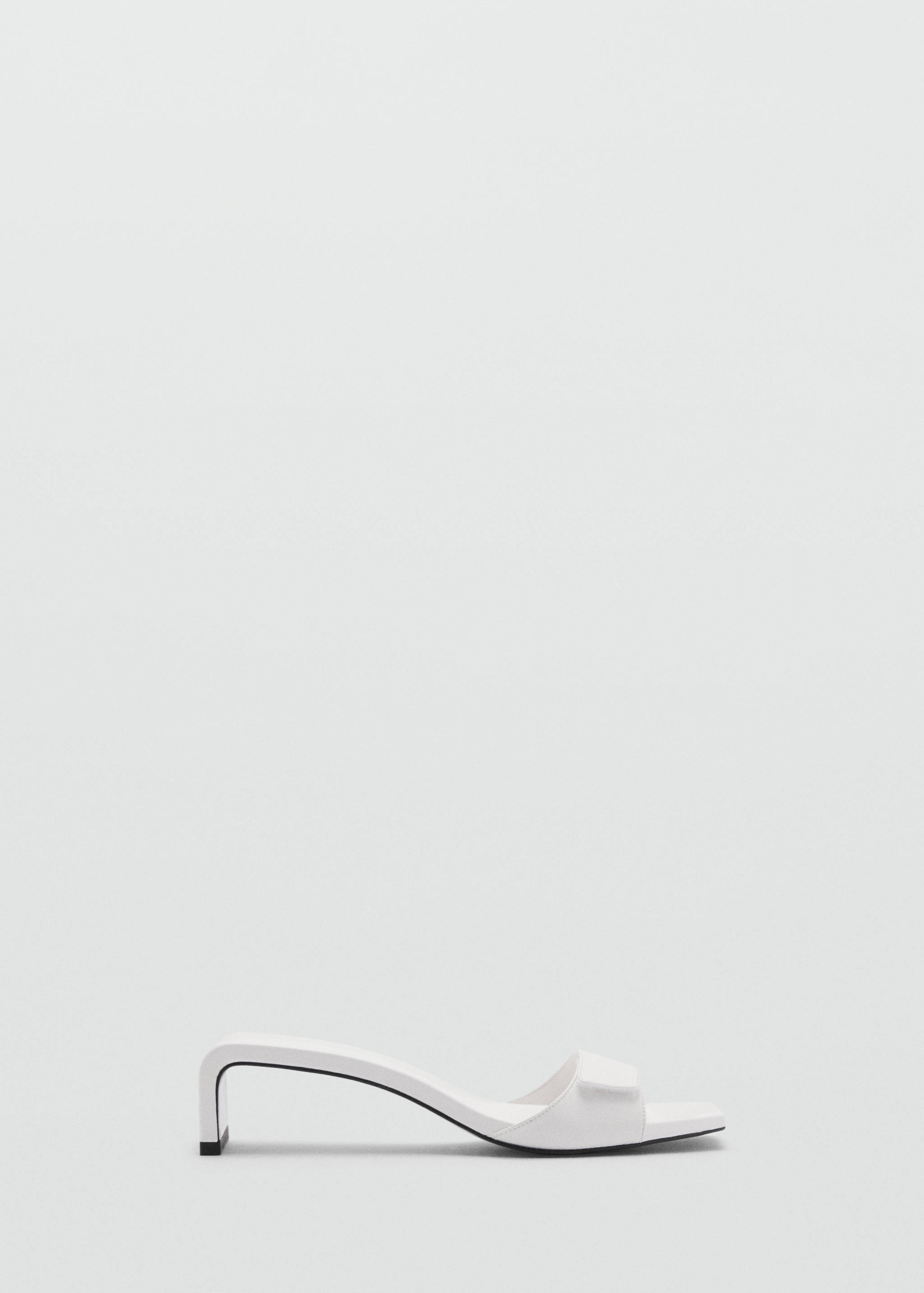 Heel leather sandals - Article without model