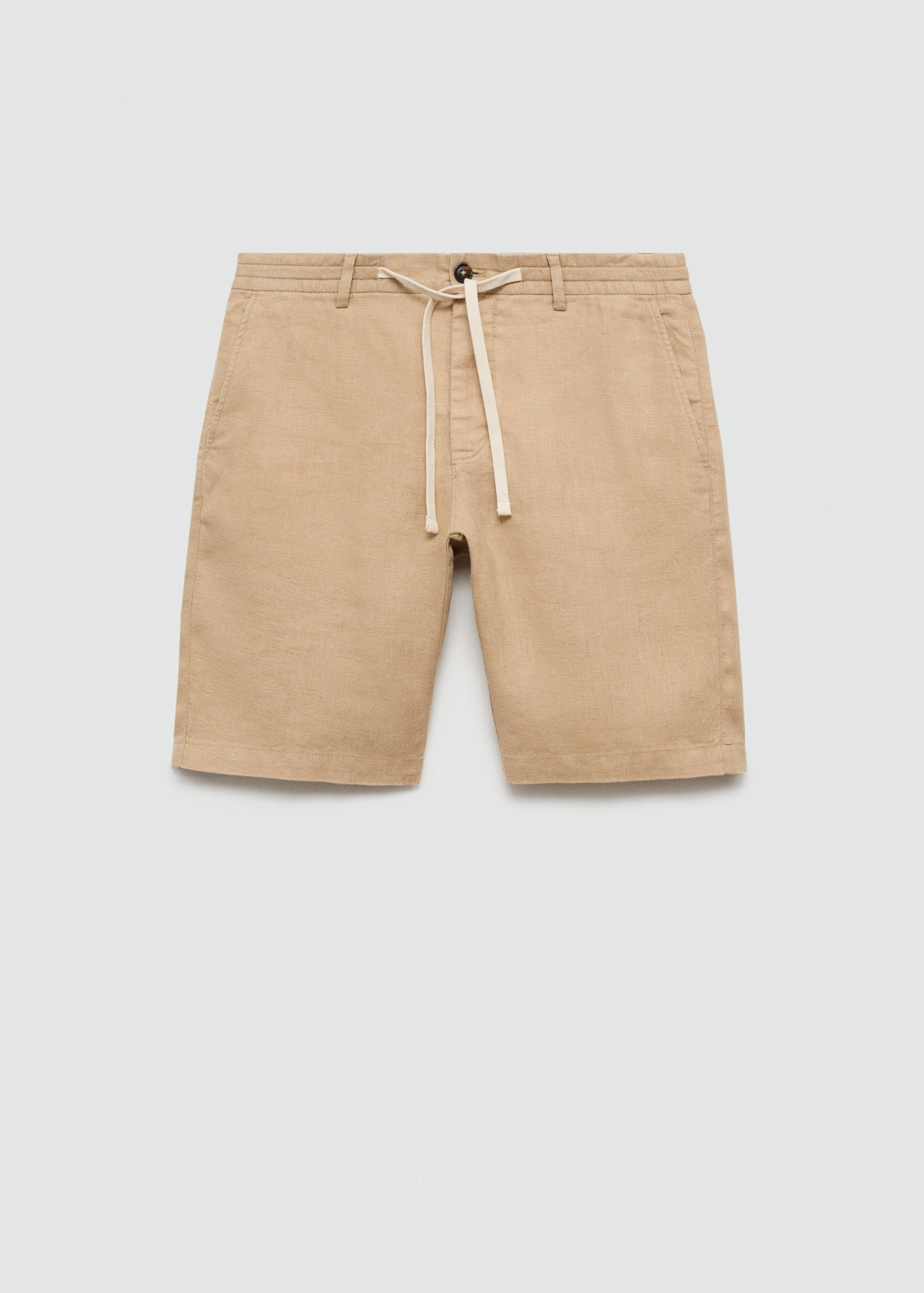 Bermudas 100% linne dragsko - Artikel utan modell