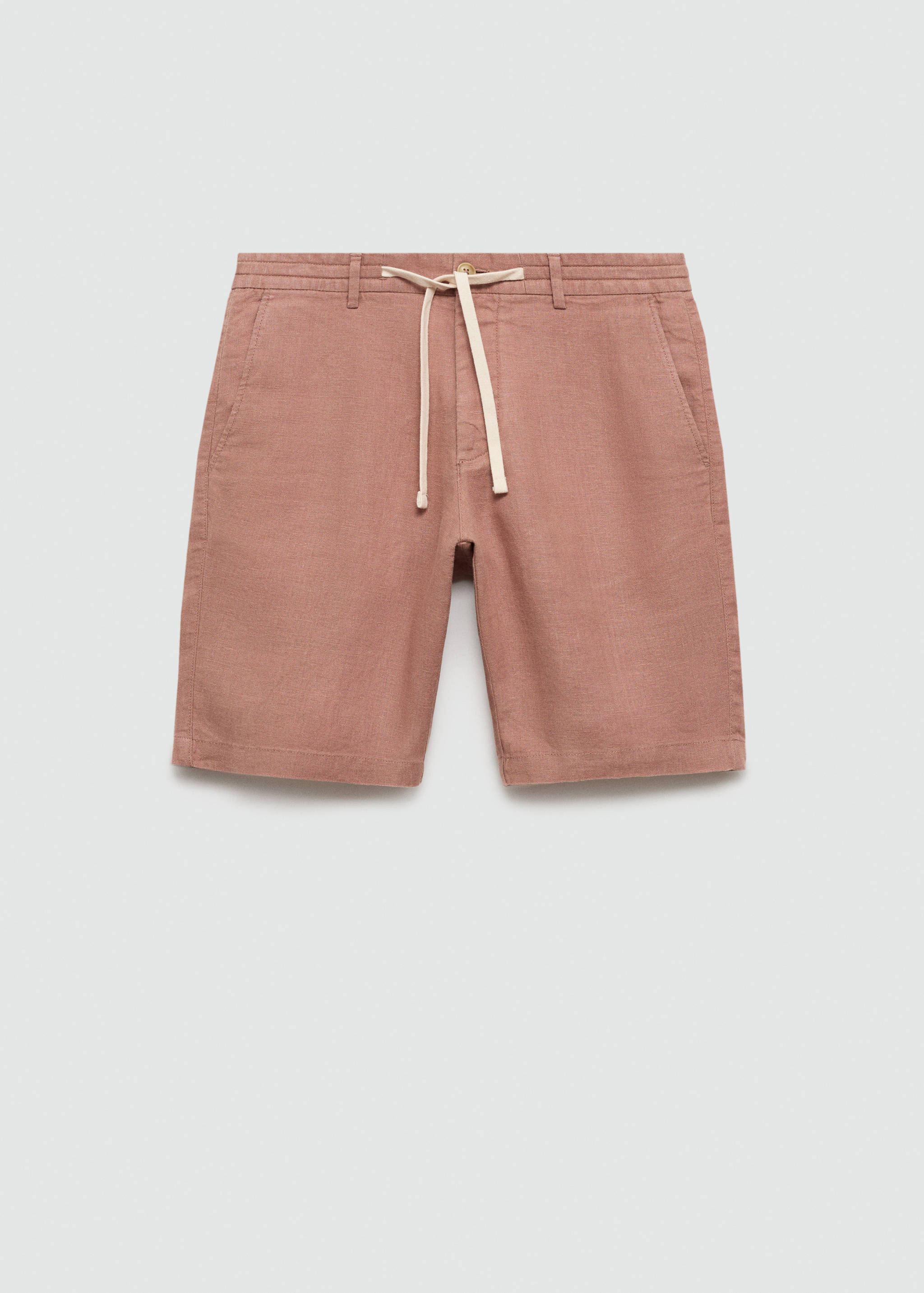 Bermudas 100% linne dragsko - Artikel utan modell