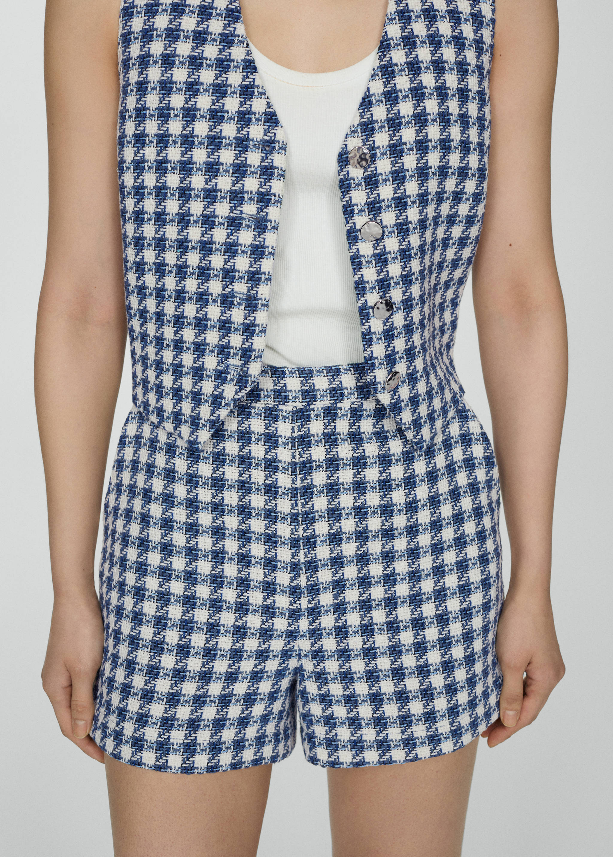 Houndstooth vest - Details of the article 6