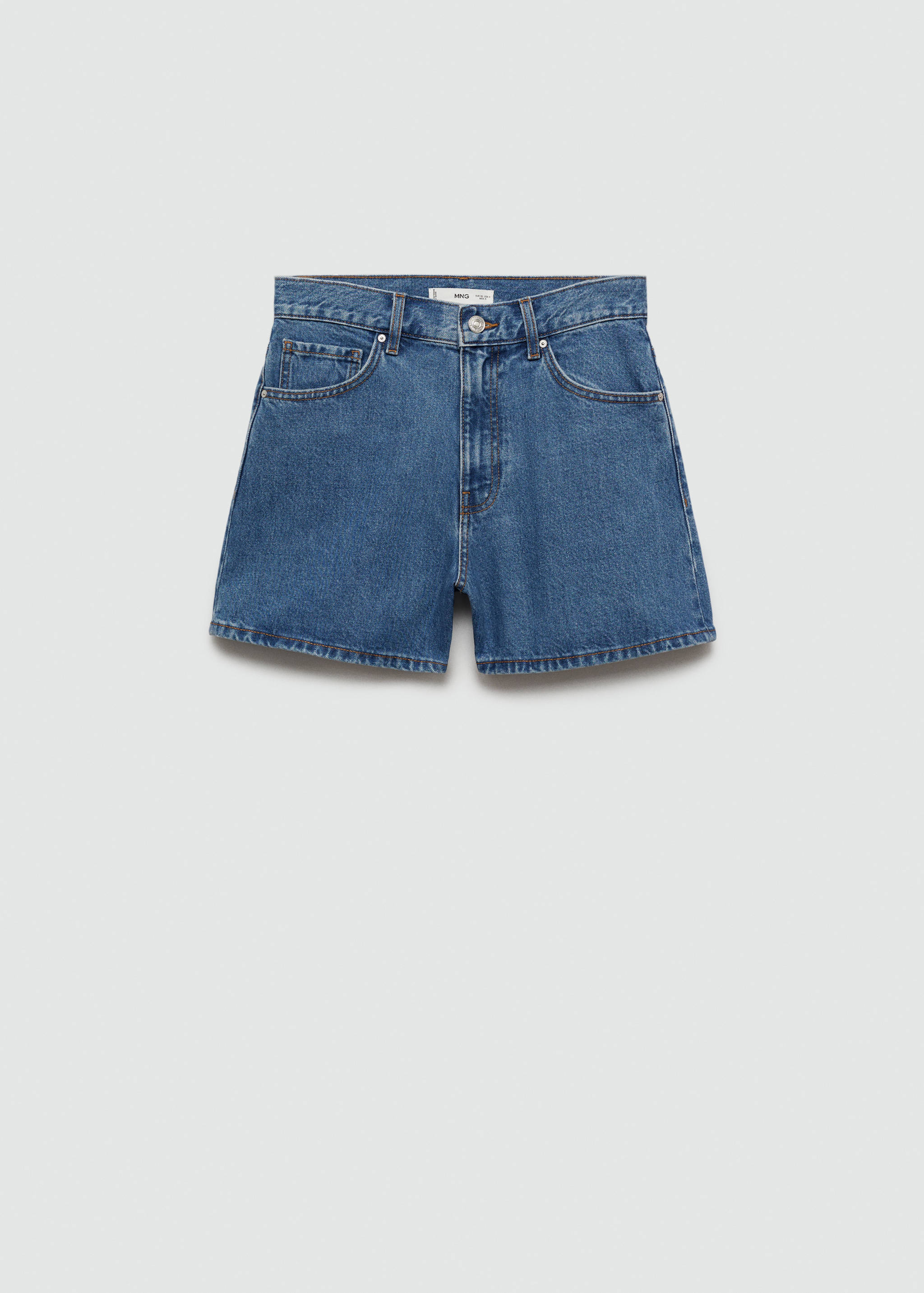 Shorts vaqueros tiro alto - Artículo sin modelo