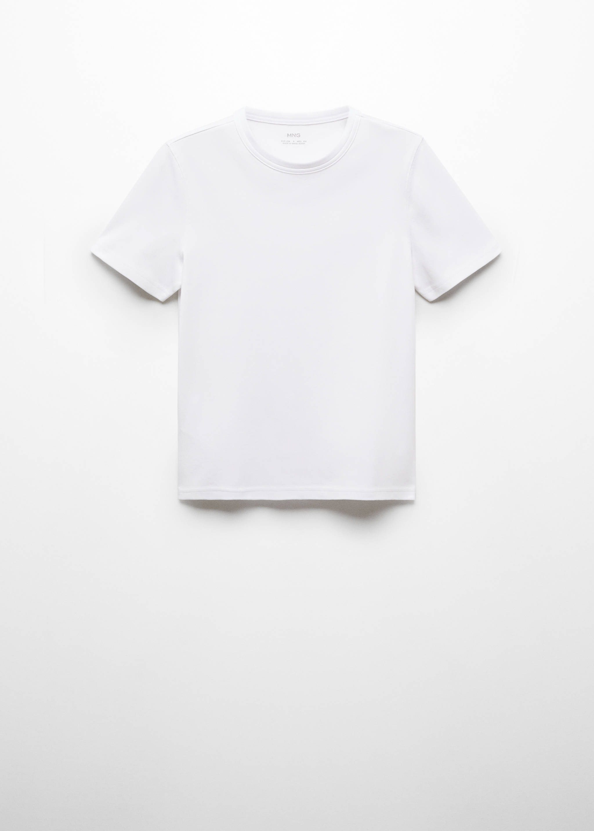 Short-sleeved cotton t-shirt - Article without model