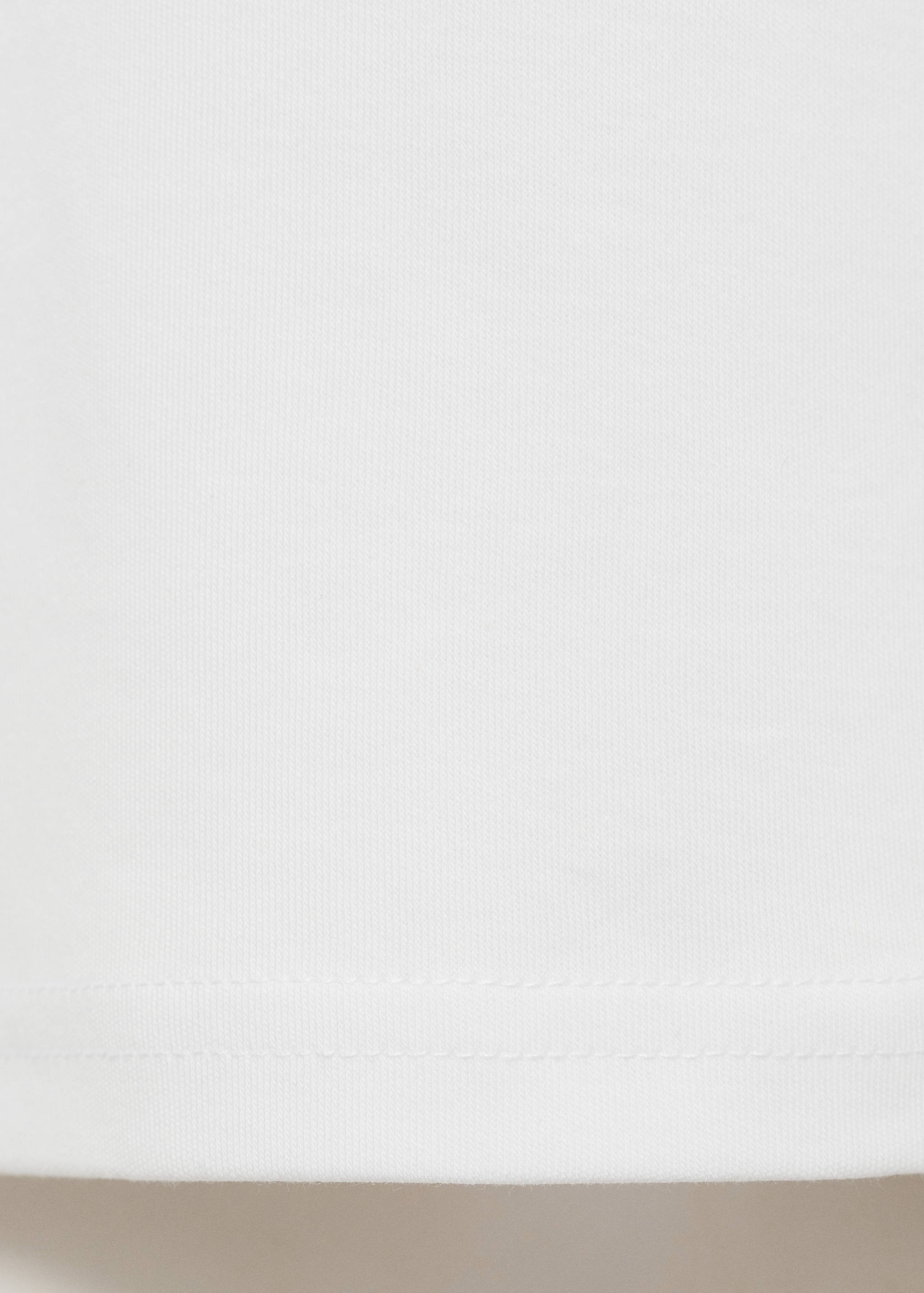 Short-sleeved cotton t-shirt - Details of the article 0