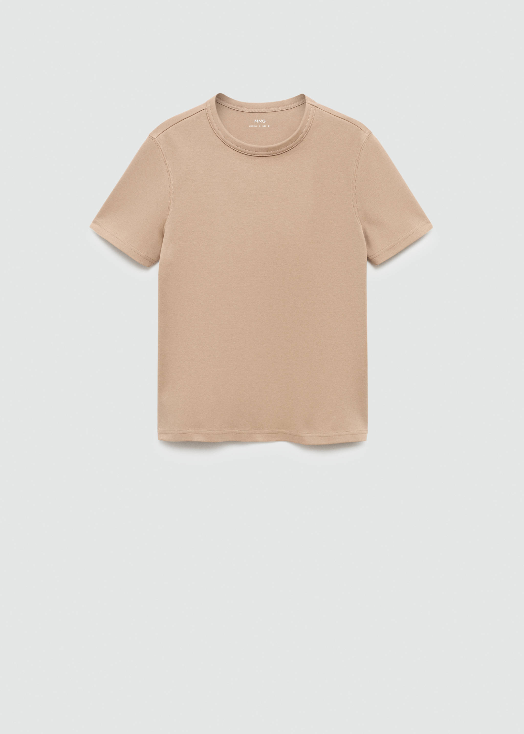 Short-sleeved cotton t-shirt - Article without model