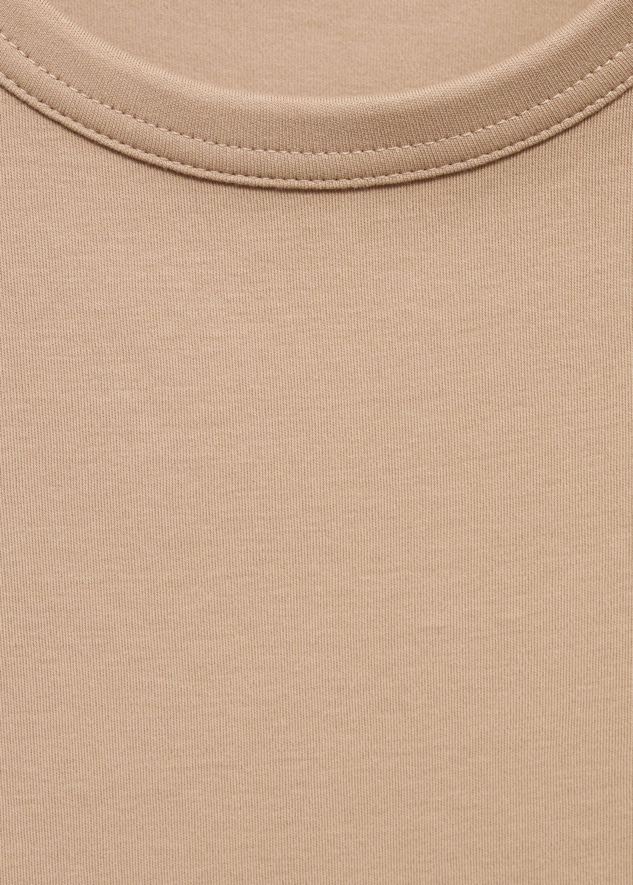 Short-sleeved cotton t-shirt - Details of the article 8