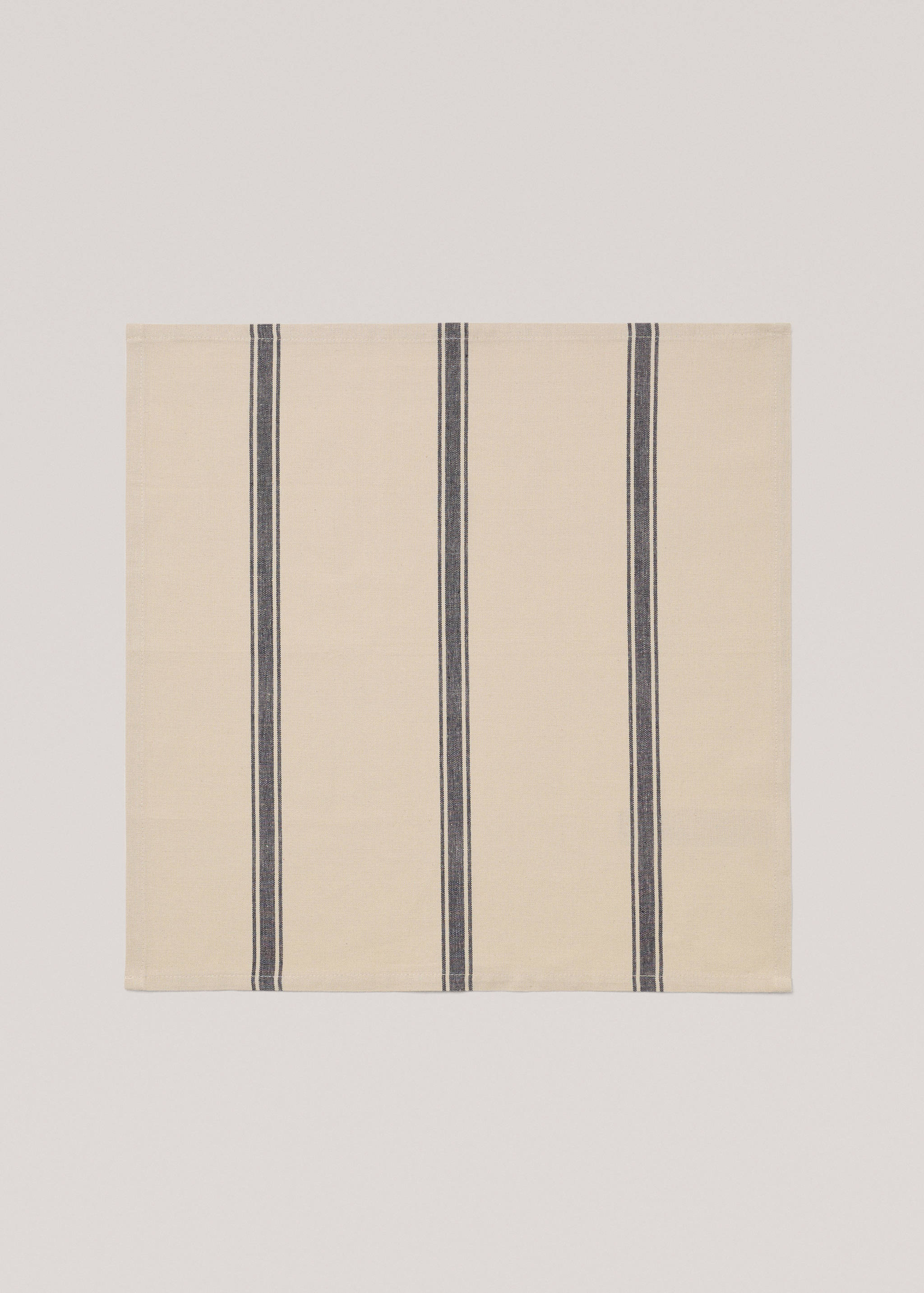 100% striped cotton napkin - Article without model