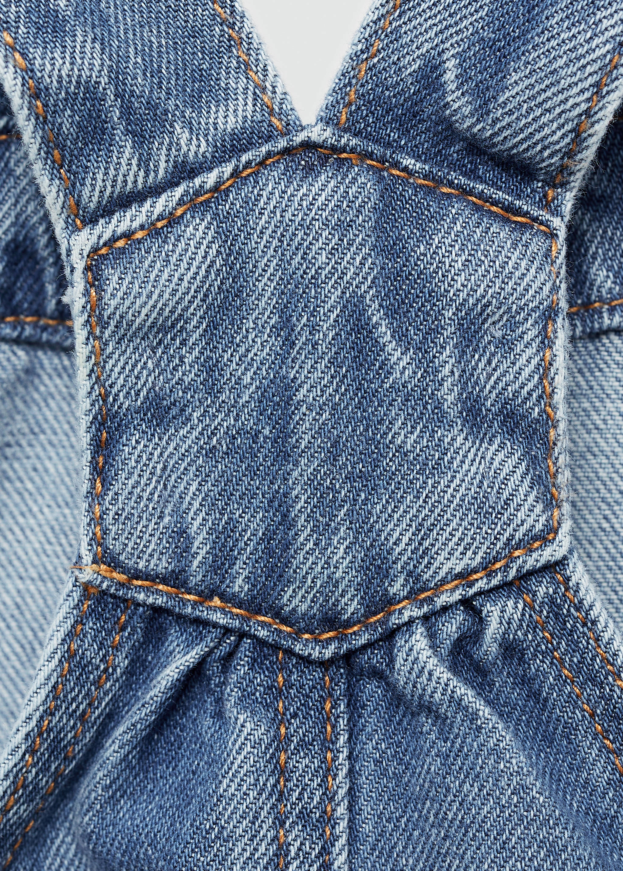 Kurzer Jeans-Latzrock - Detail des Artikels 0