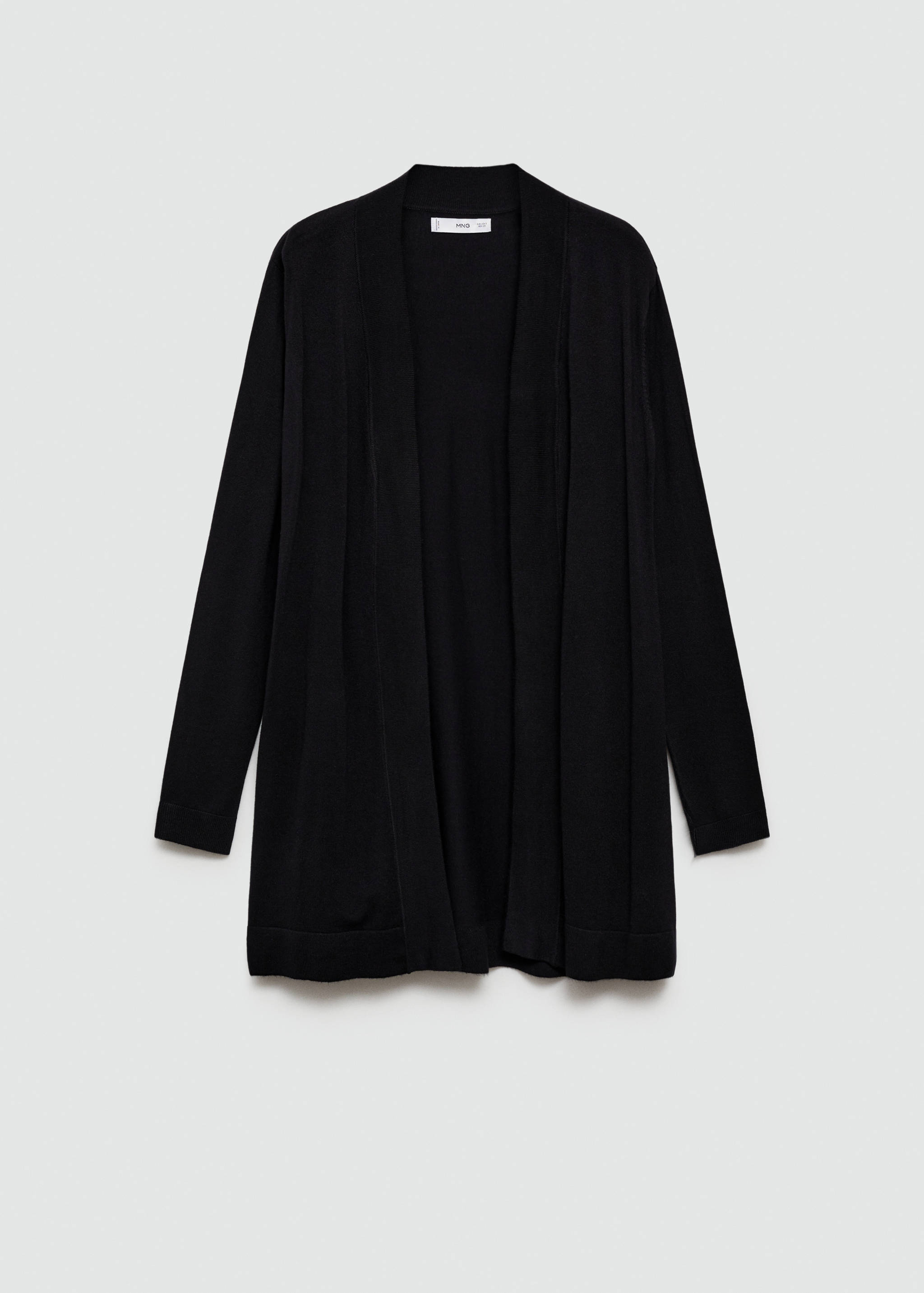 Cardigan de malha fina - Artigo sem modelo