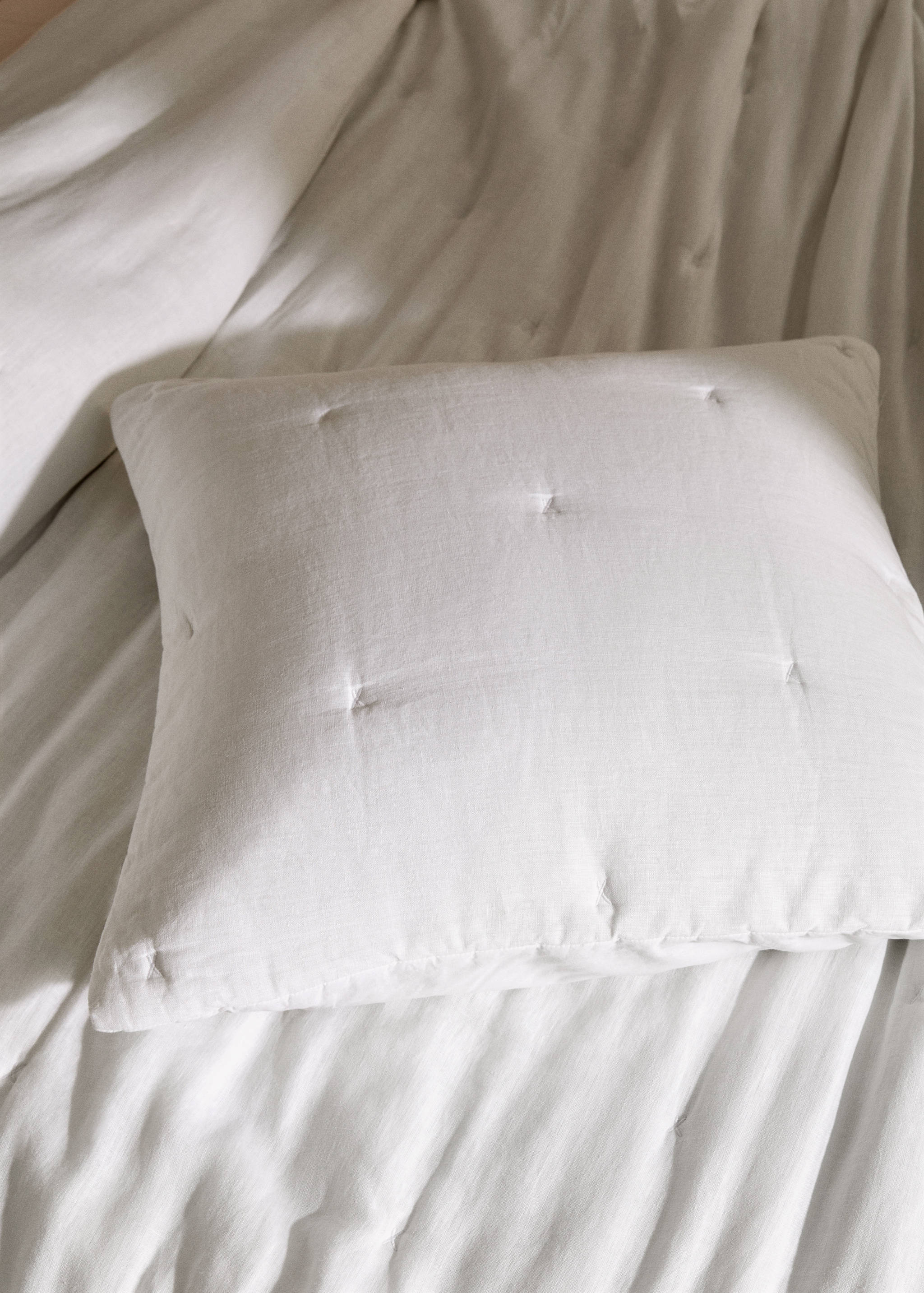 100% linen cushion cover 60x60cm - General plane