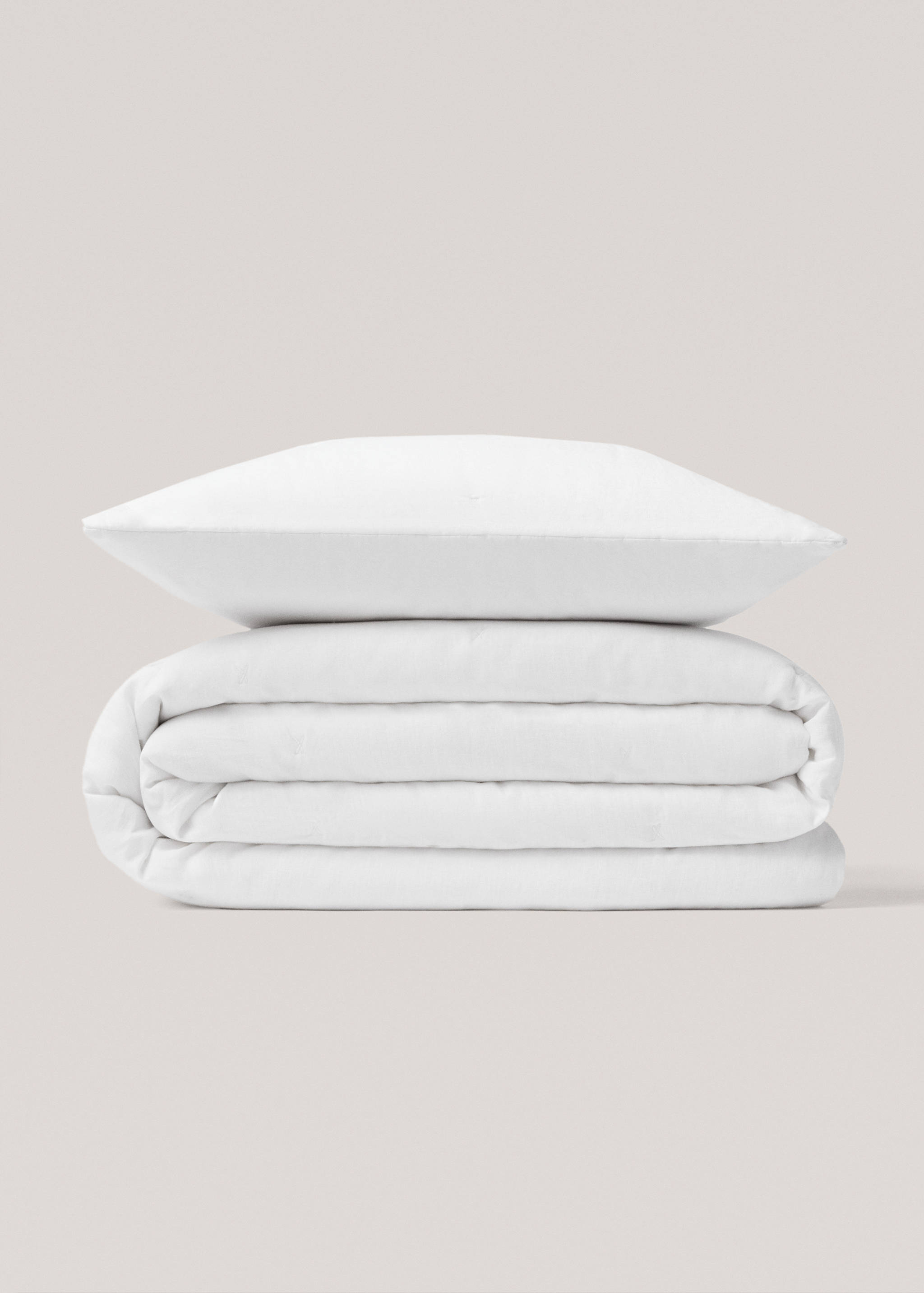 100% linen cushion cover 60x60cm - Details of the article 5