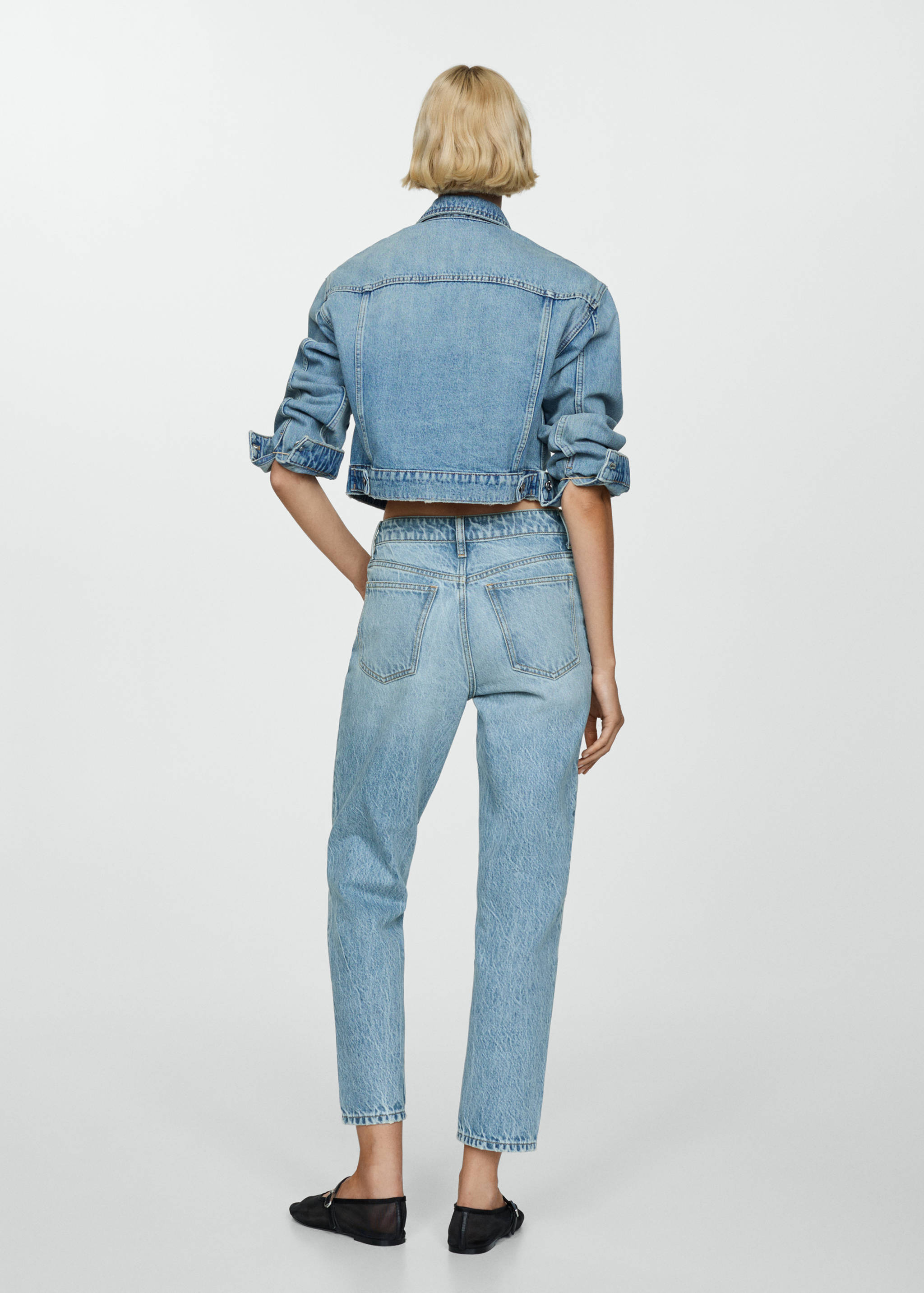 Mom-Jeans mit hohem Bund Mom2000 - Rückseite des Artikels