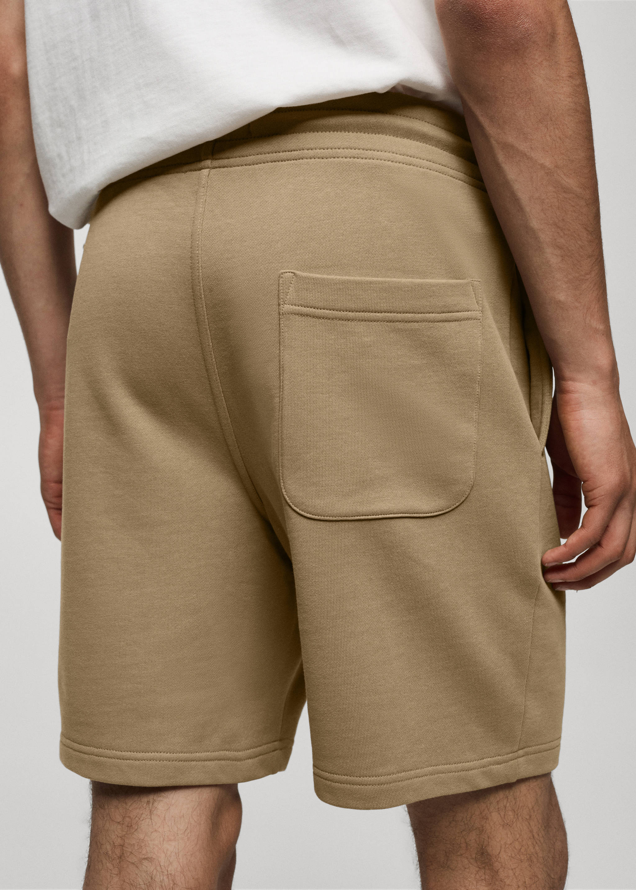 Jogger cotton Bermuda shorts - Details of the article 6