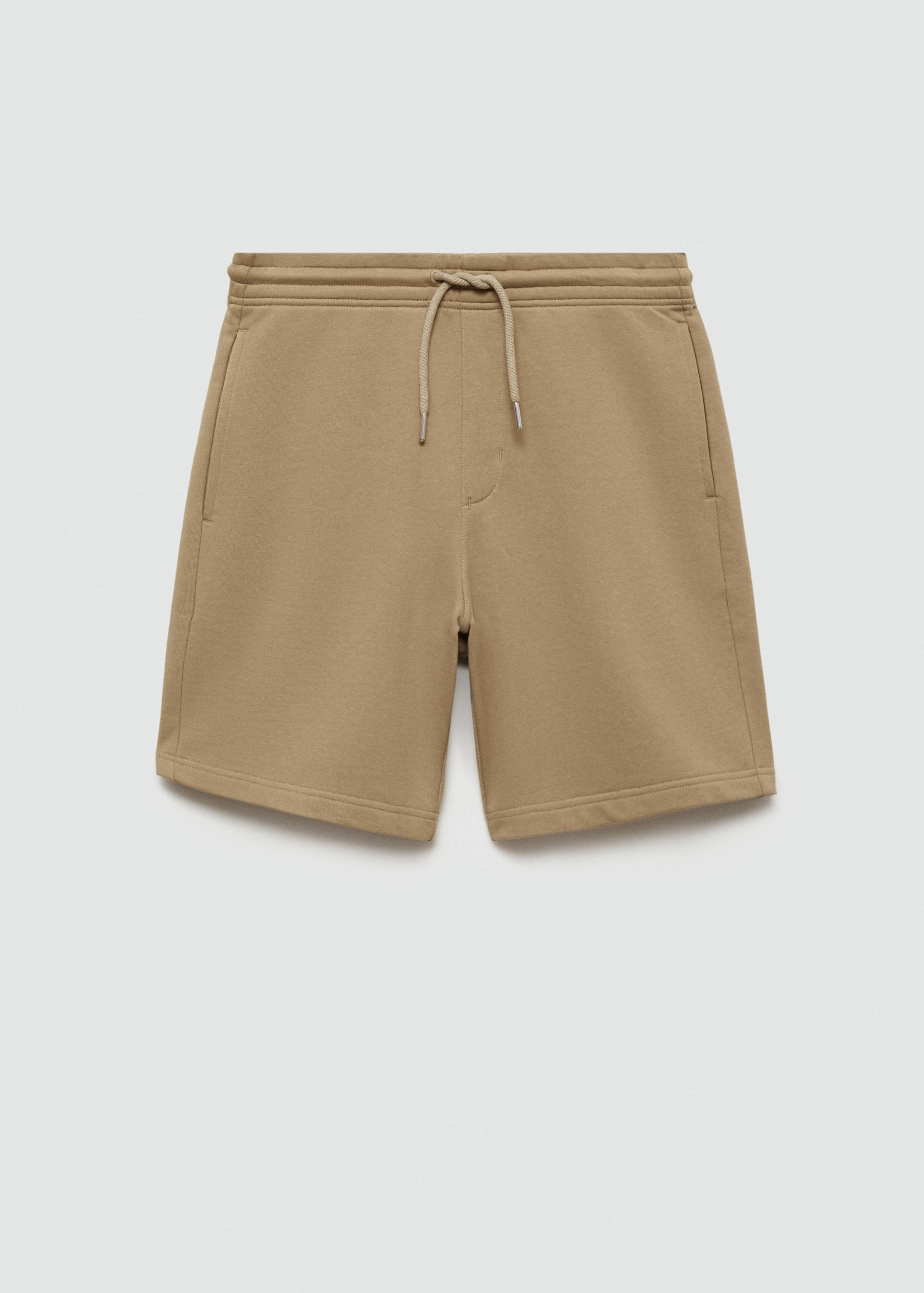 Bermudashorts im Jogger-Stil aus Baumwolle - Artikel ohne Model