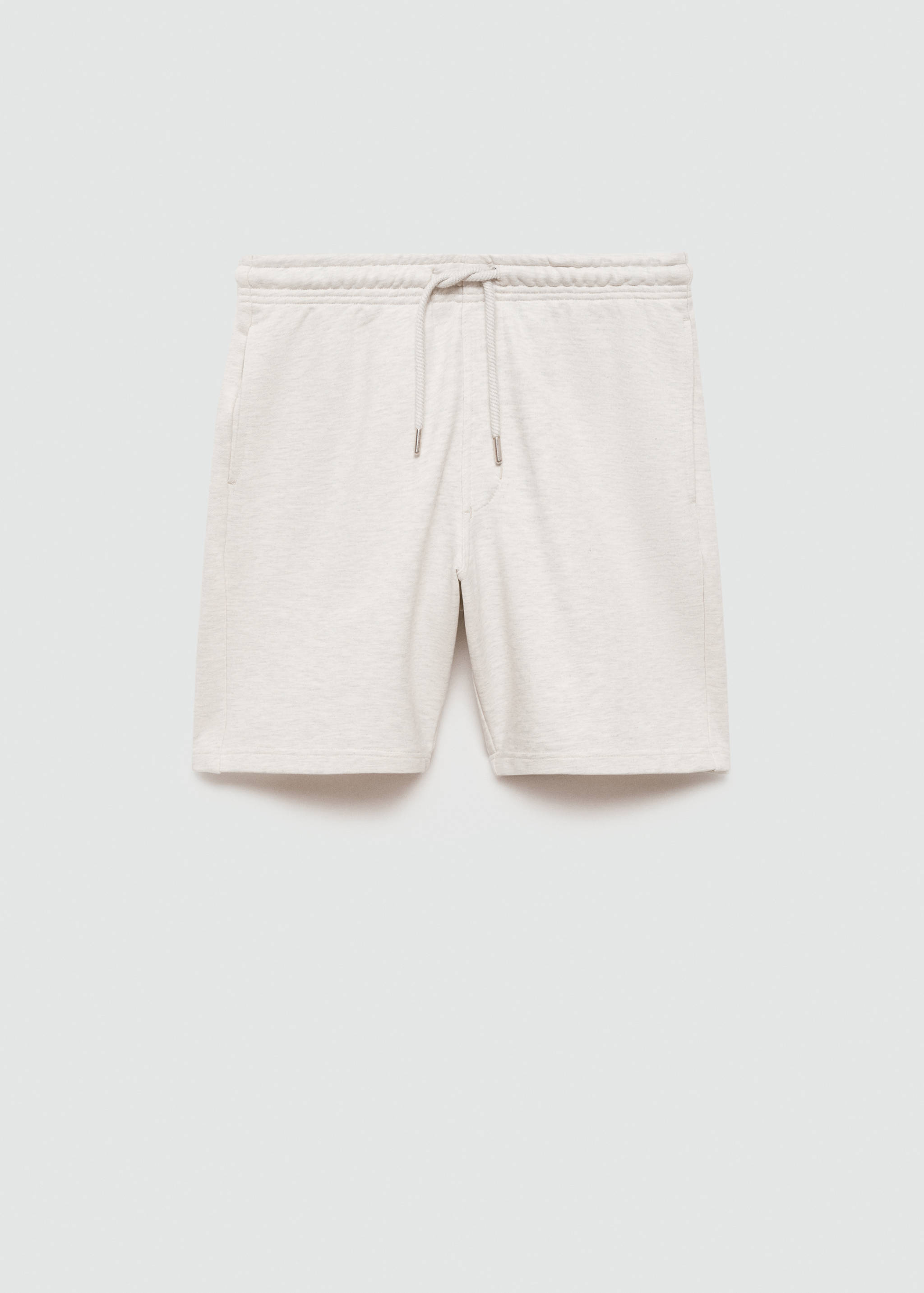 Jogger cotton Bermuda shorts - Article without model