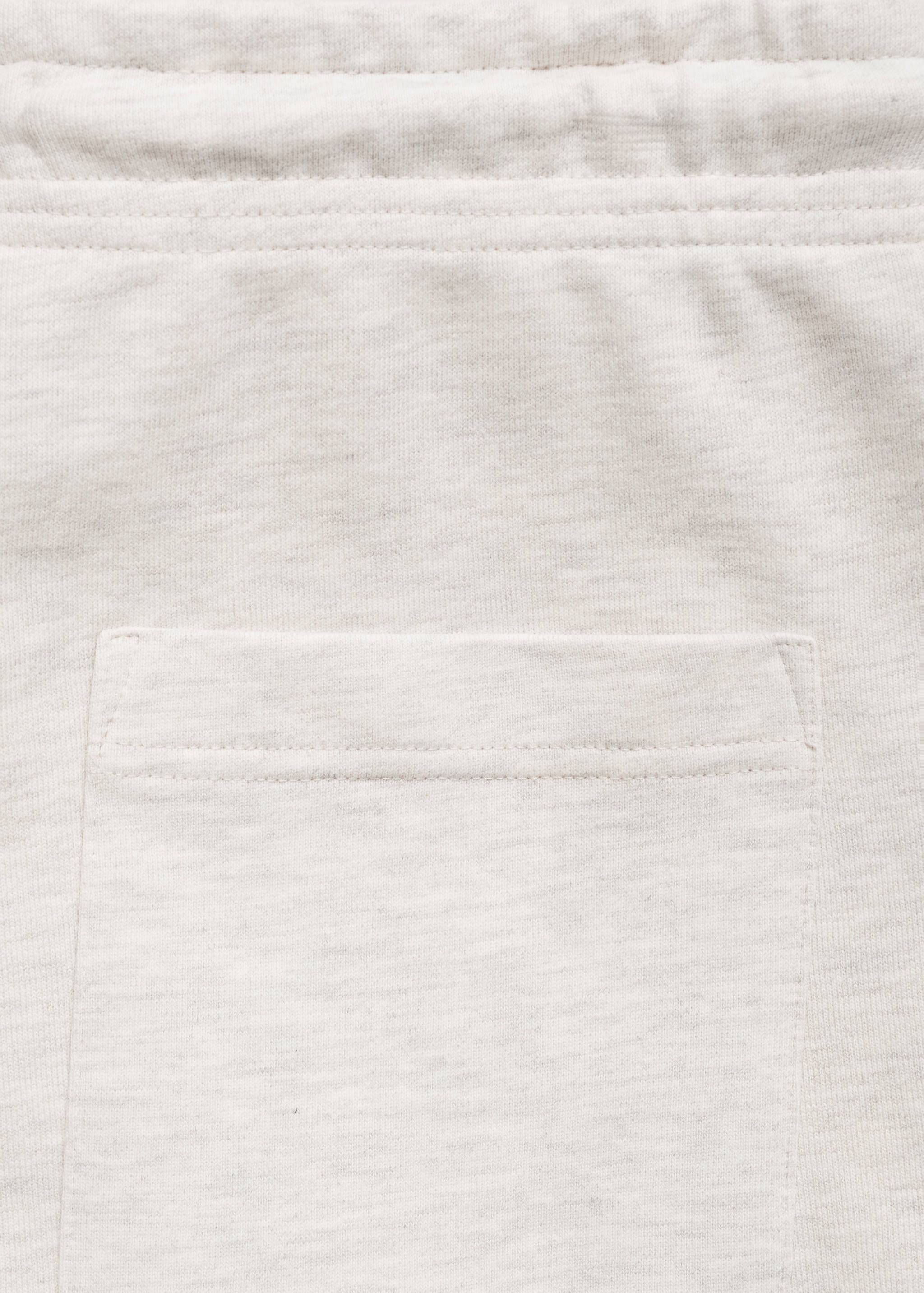 Jogger cotton Bermuda shorts - Details of the article 0