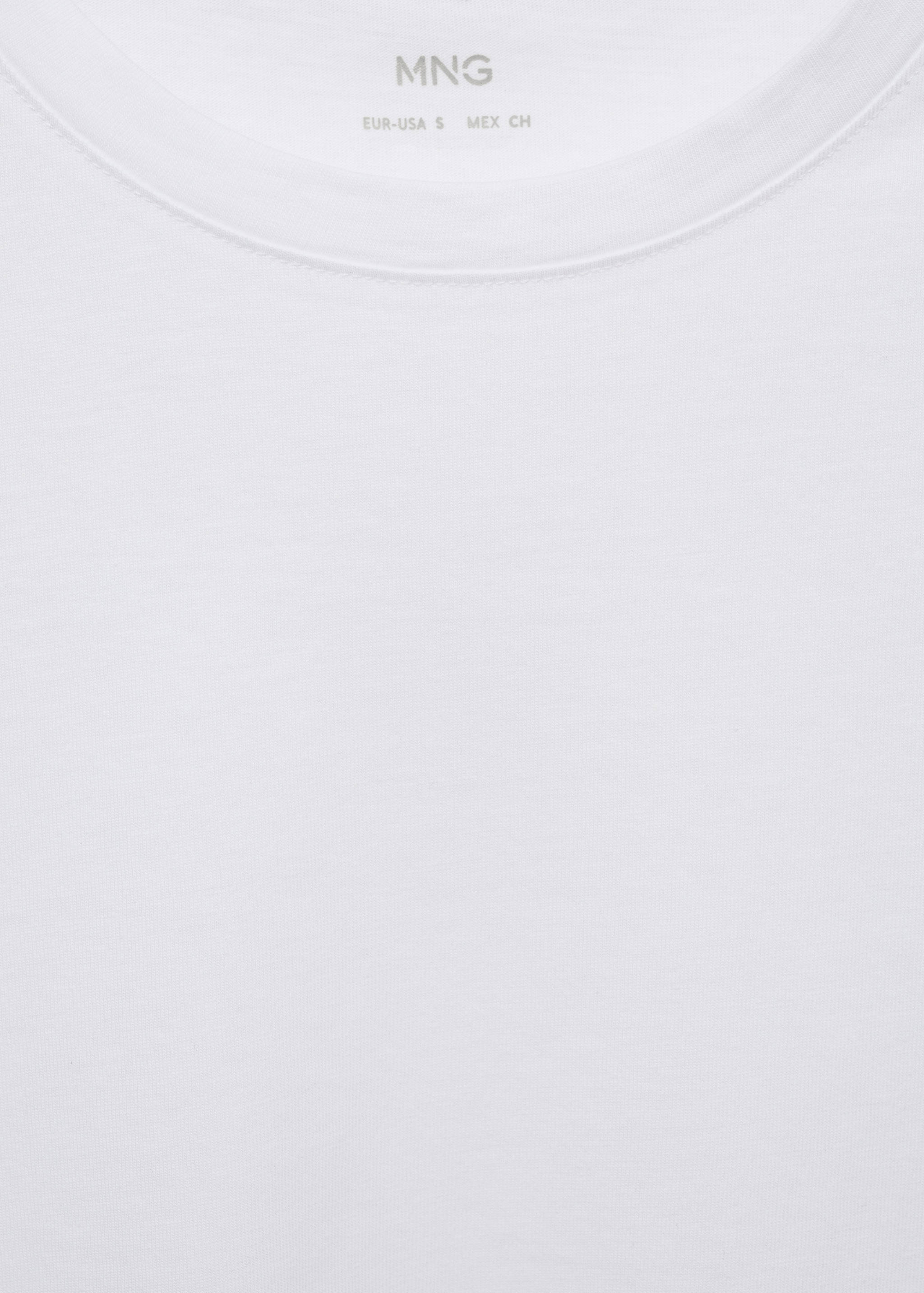 Katoenen T-shirt met korte mouwen - Detail van het artikel 8