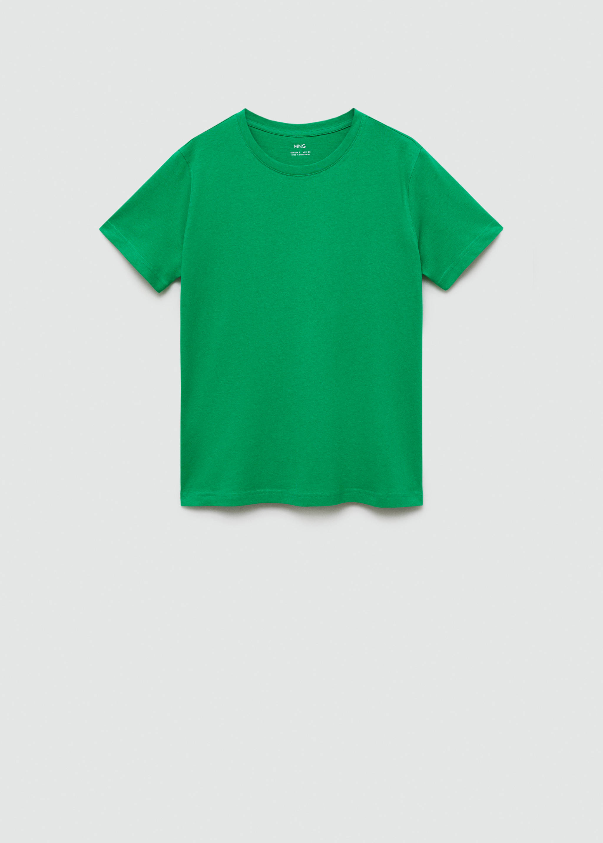 Kurzärmliges Baumwoll-T-Shirt - Artikel ohne Model