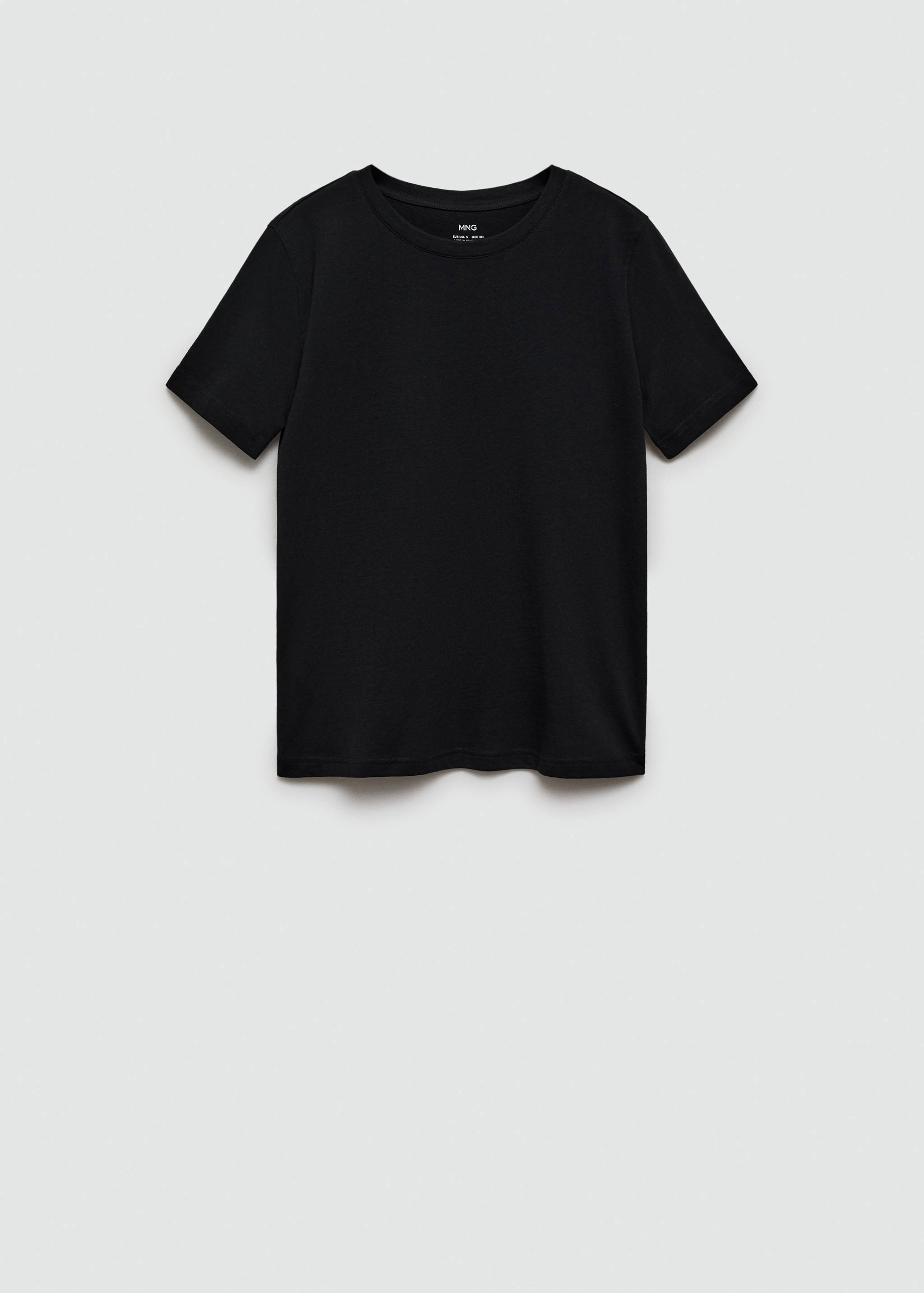 Short-sleeved cotton t-shirt - Article without model