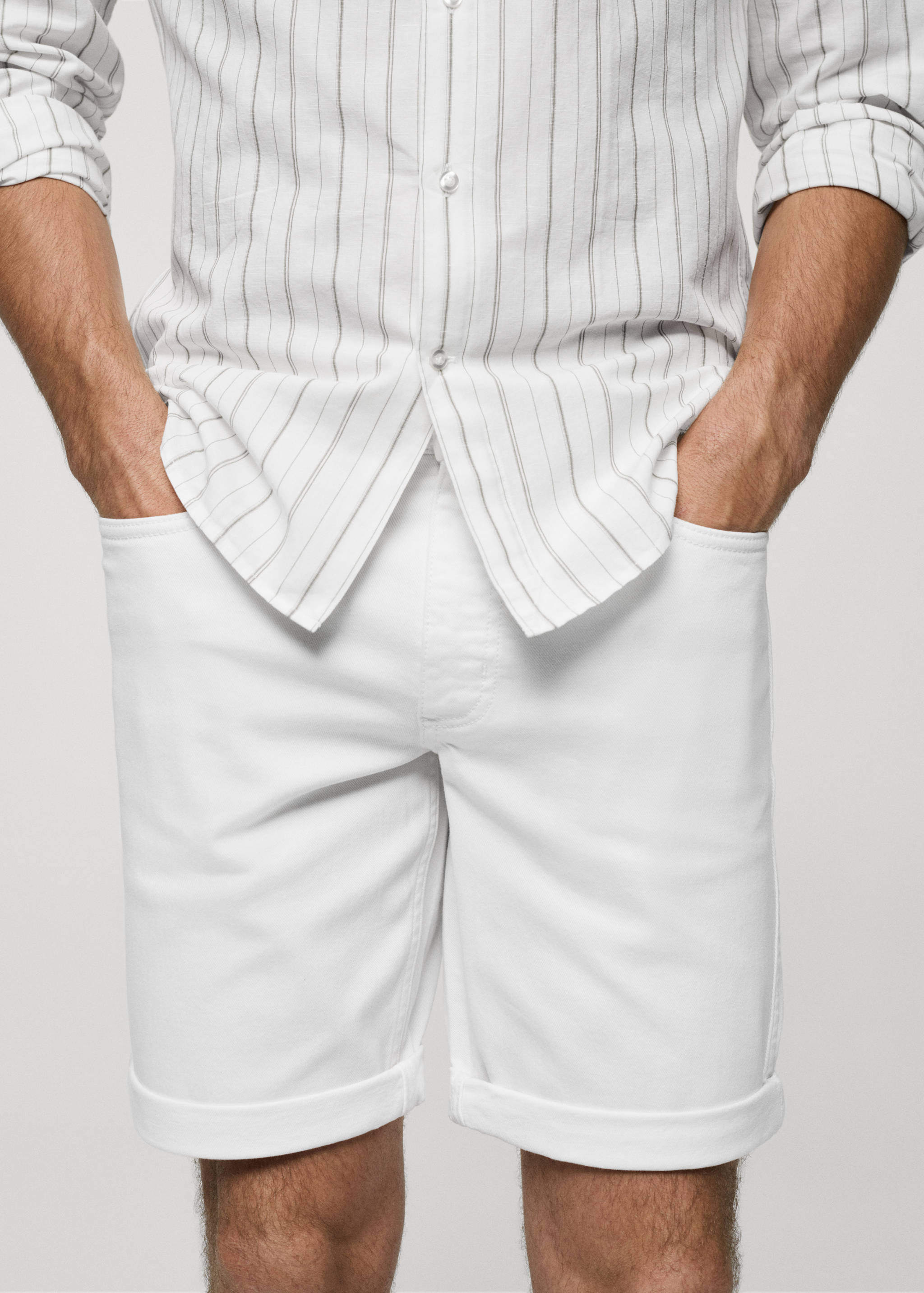 Bermudas vaqueras slim fit - Detalle del artículo 1