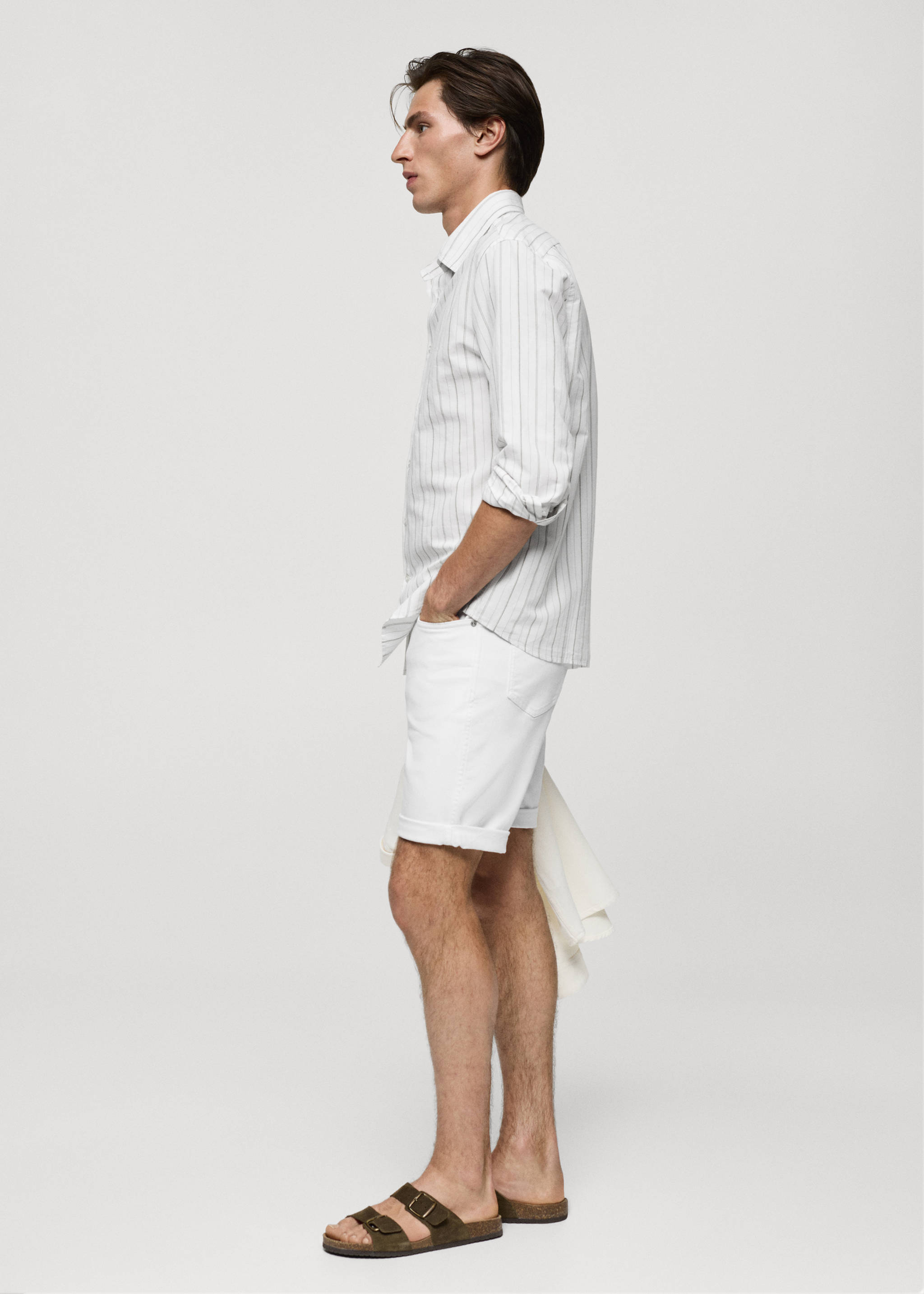 Bermudas vaqueras slim fit - Detalle del artículo 2