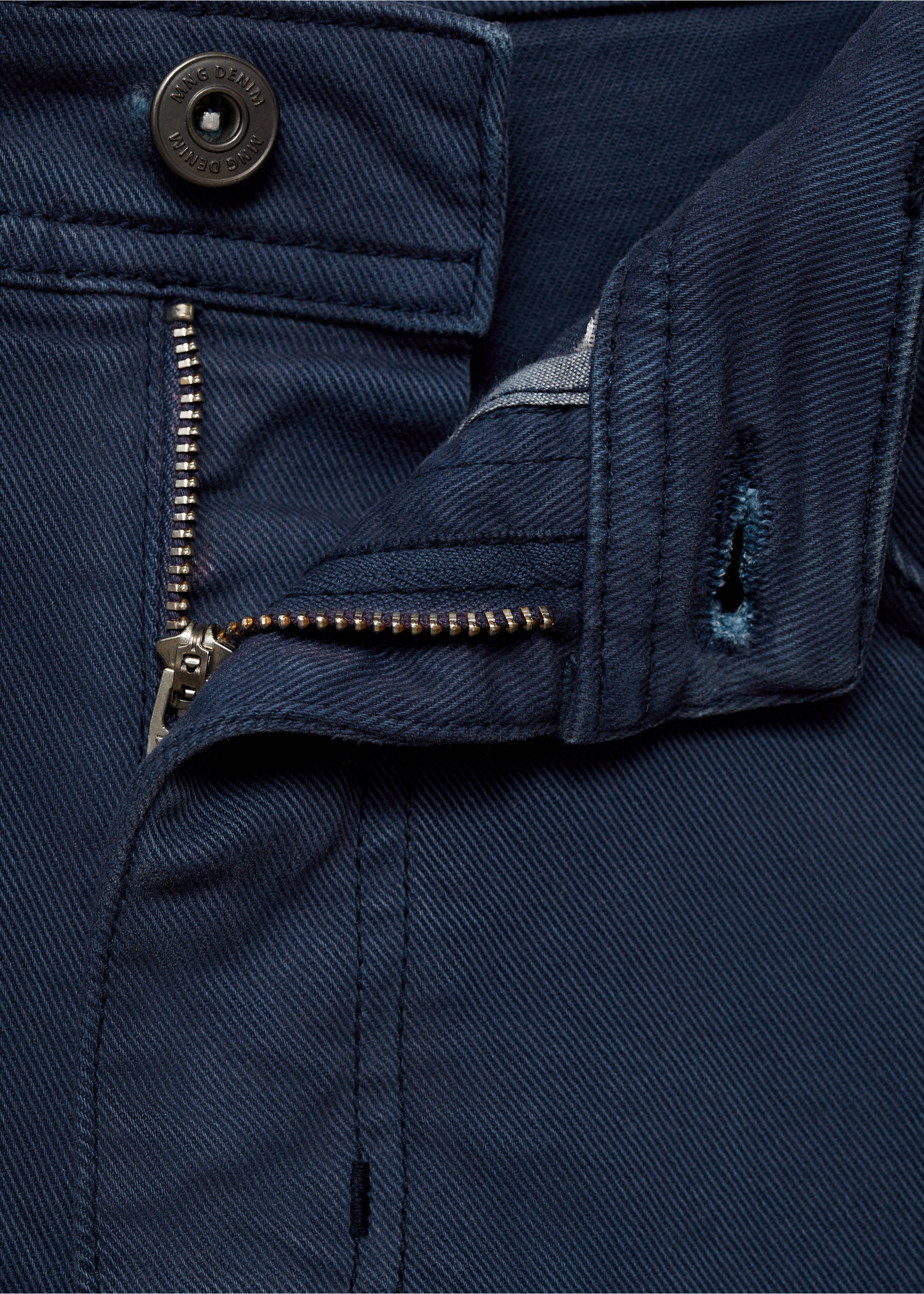 Jeansbermudas slim fit - Detaljer om artikeln 8, Indigoblå. Ref: 77090595-00.