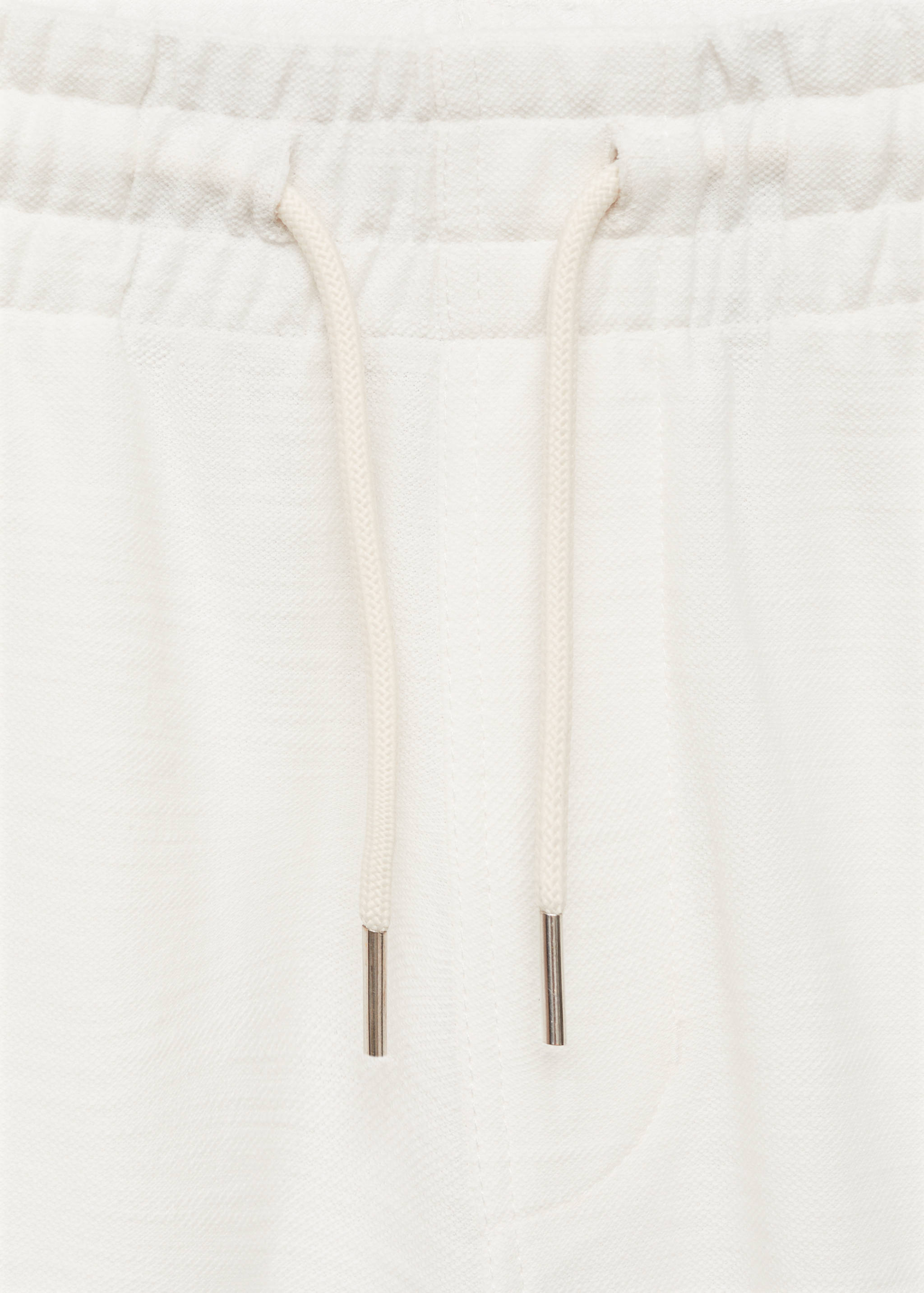 Cotton shorts with drawstring - Details of the article 8