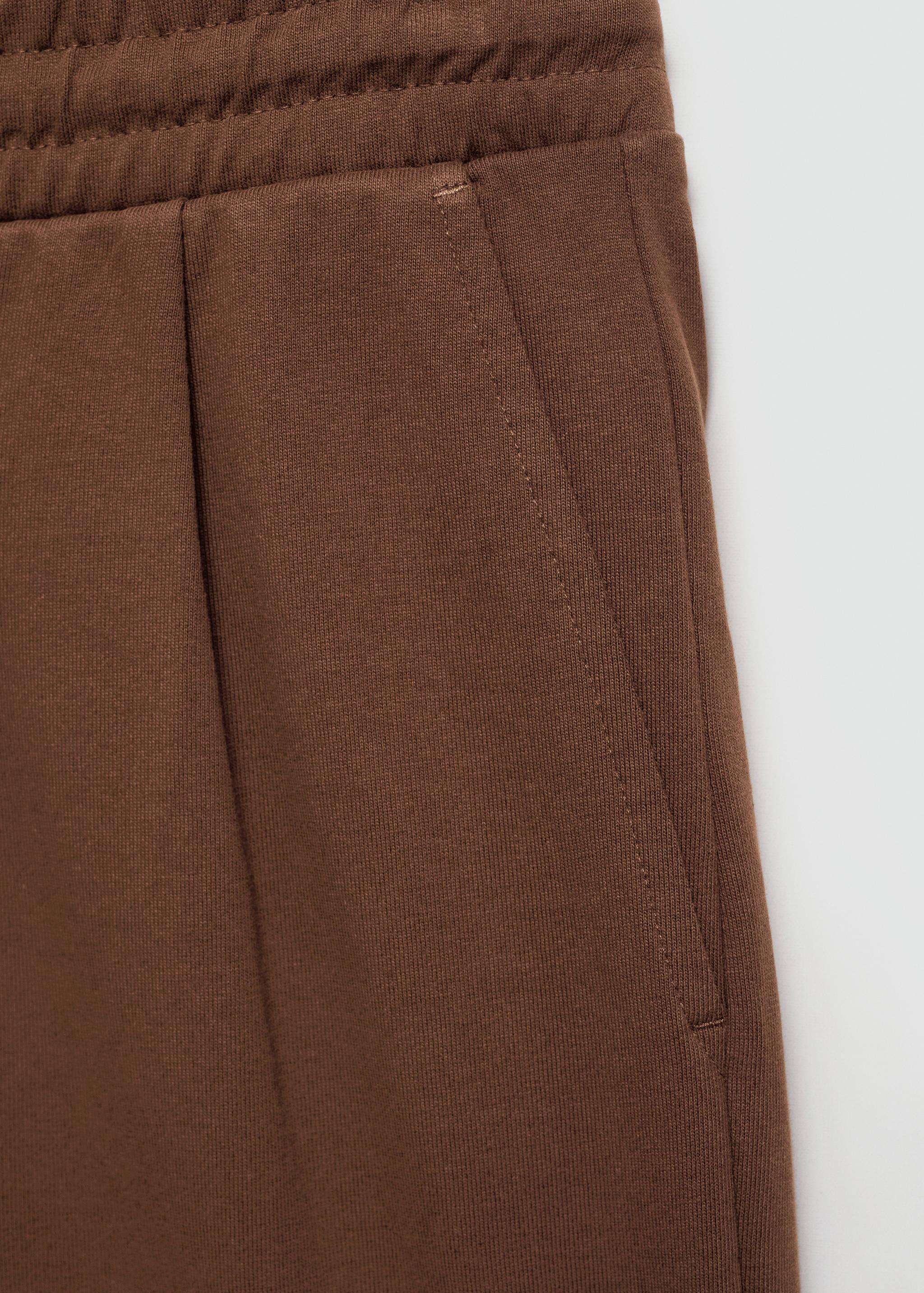 100% cotton bermuda shorts with drawstring - Details of the article 0