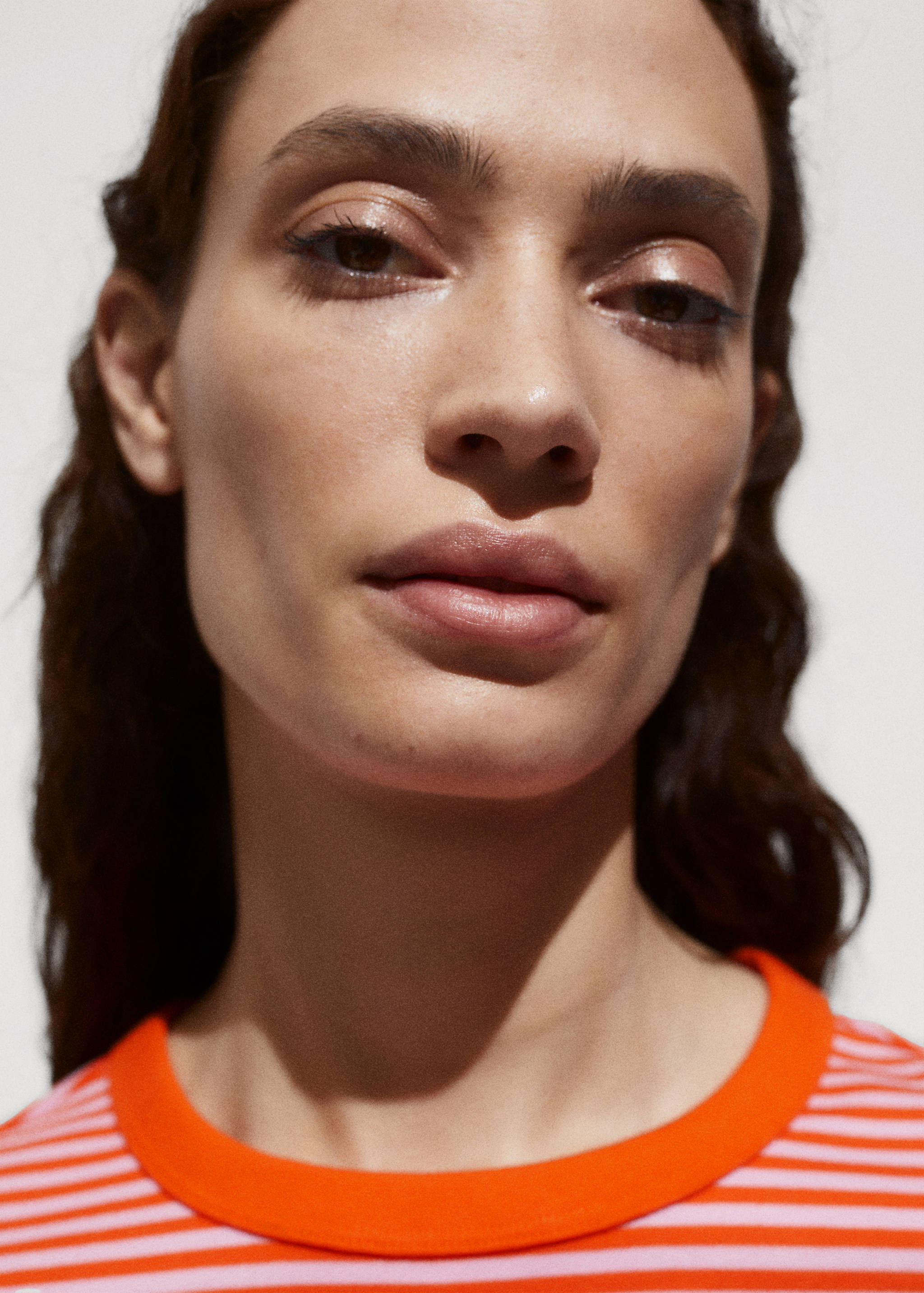 Maglietta cotone a righe - Dettaglio dell'articolo 1