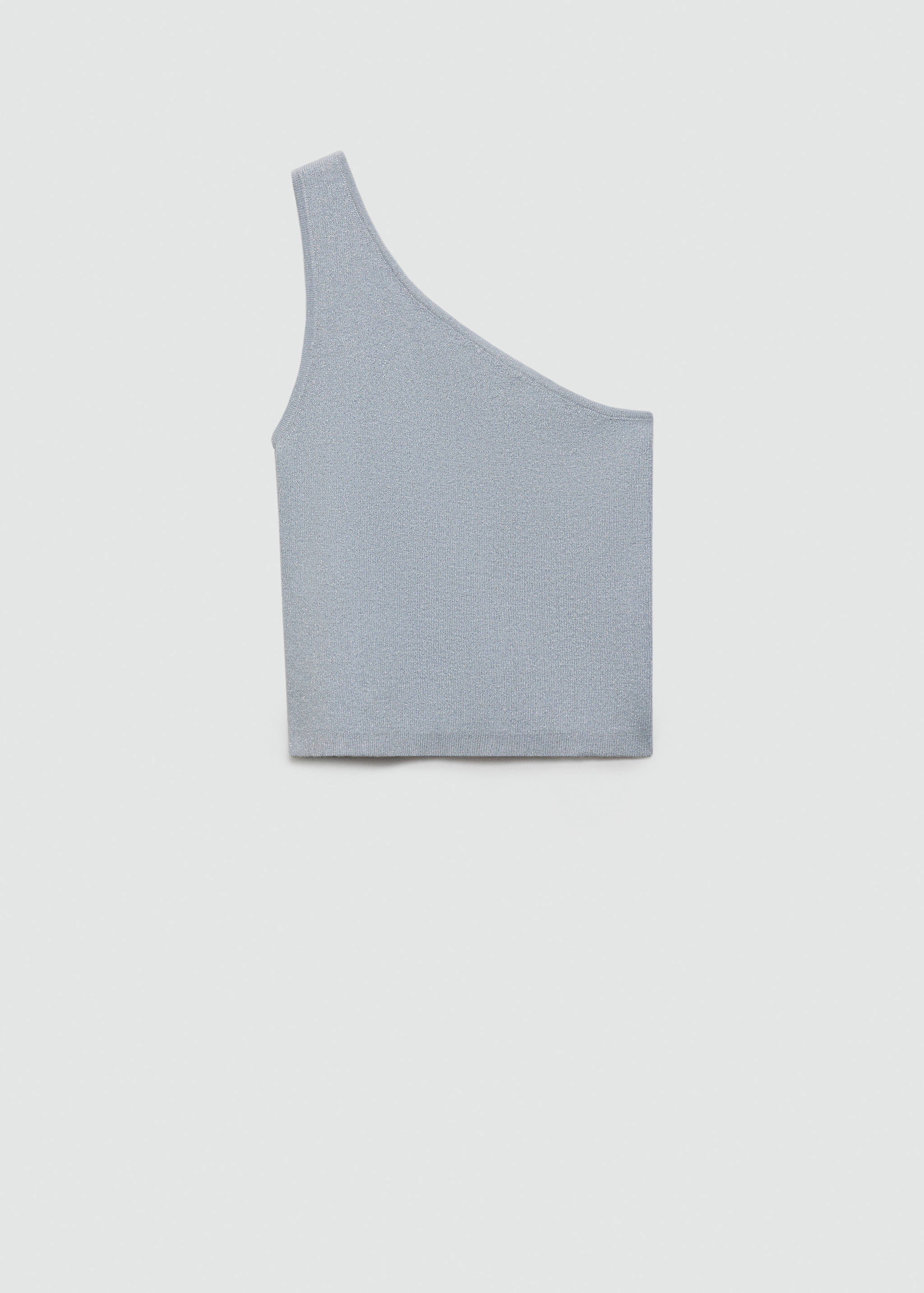Asymmetrical lurex top - Article without model