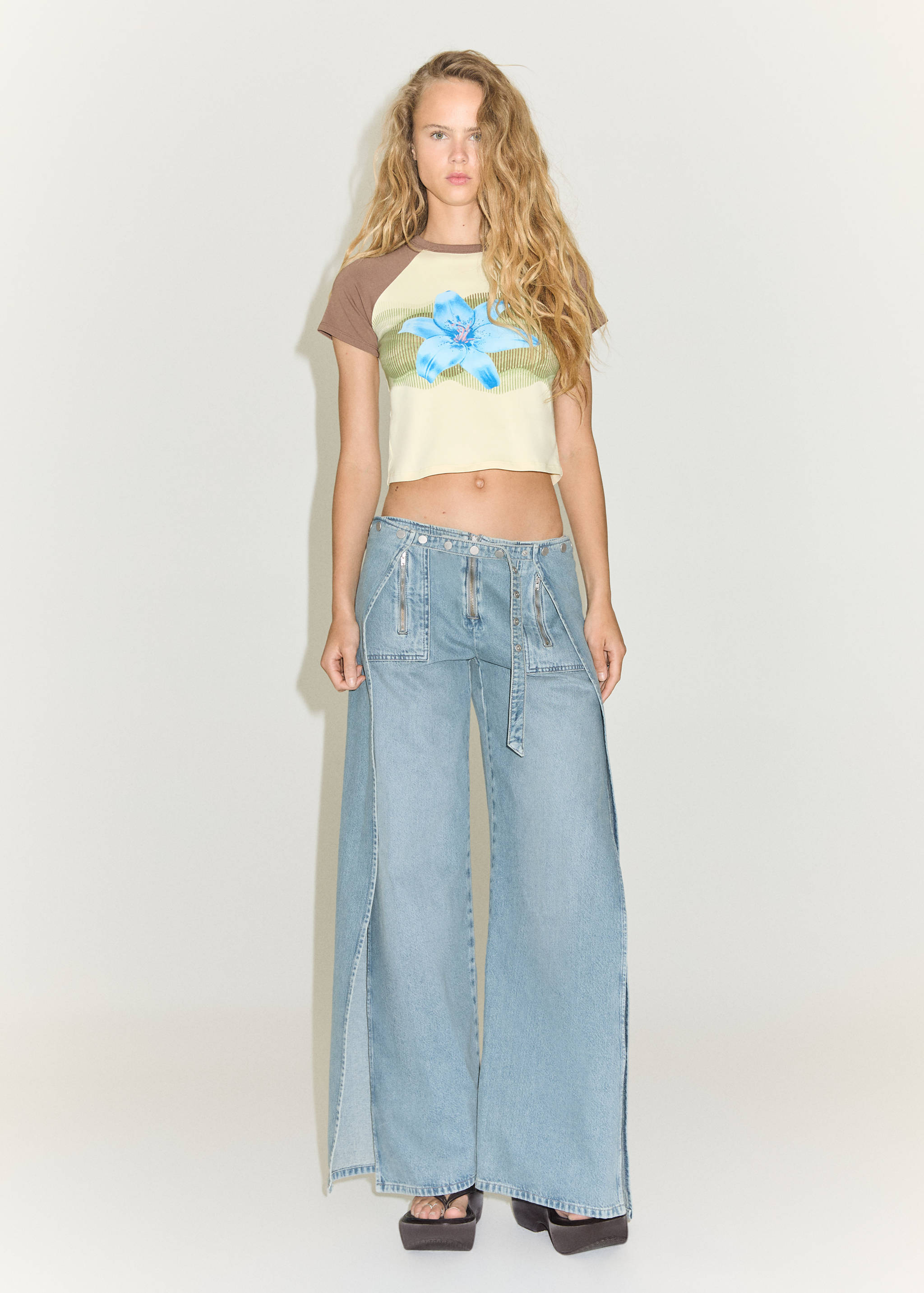 Camiseta estampado floral - Plano general