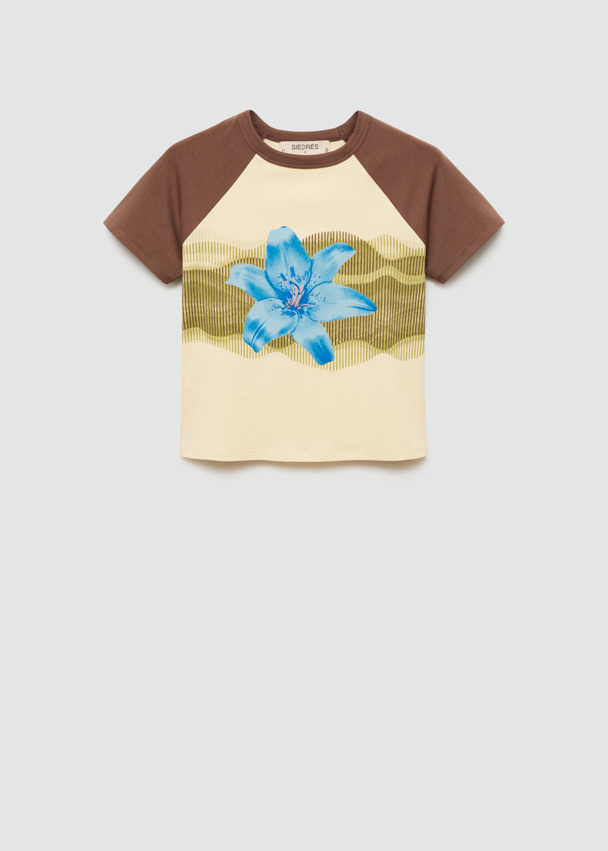 Camiseta estampado floral - Artículo sin modelo