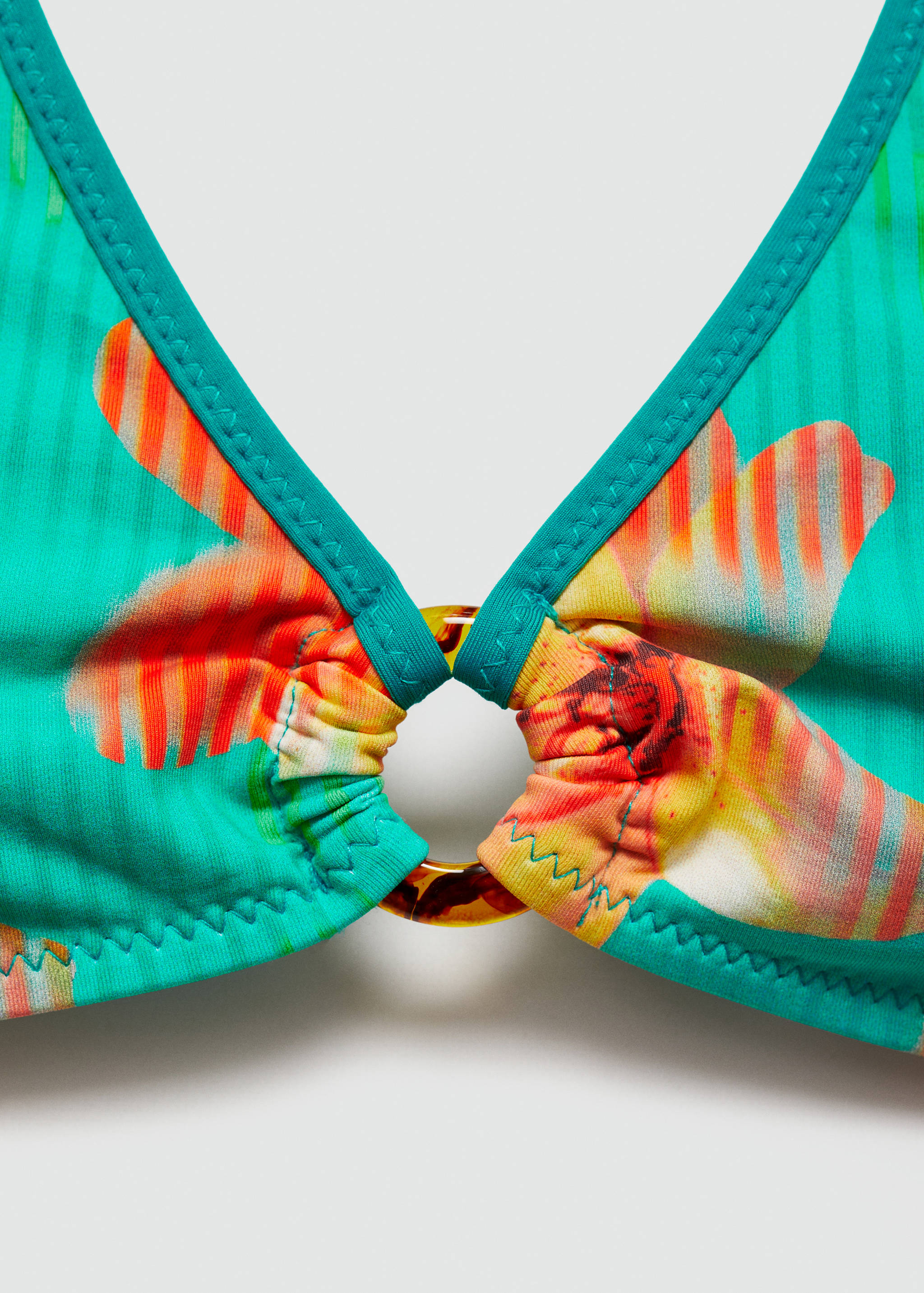 Bikini top with decorative ring - Details of the article 8