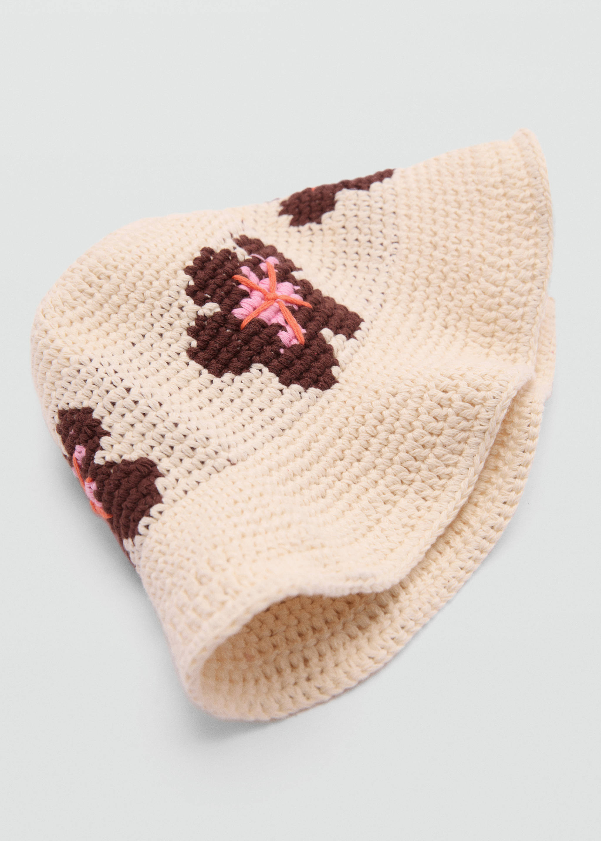 Sombrero crochet flores - Detalle del artículo 1