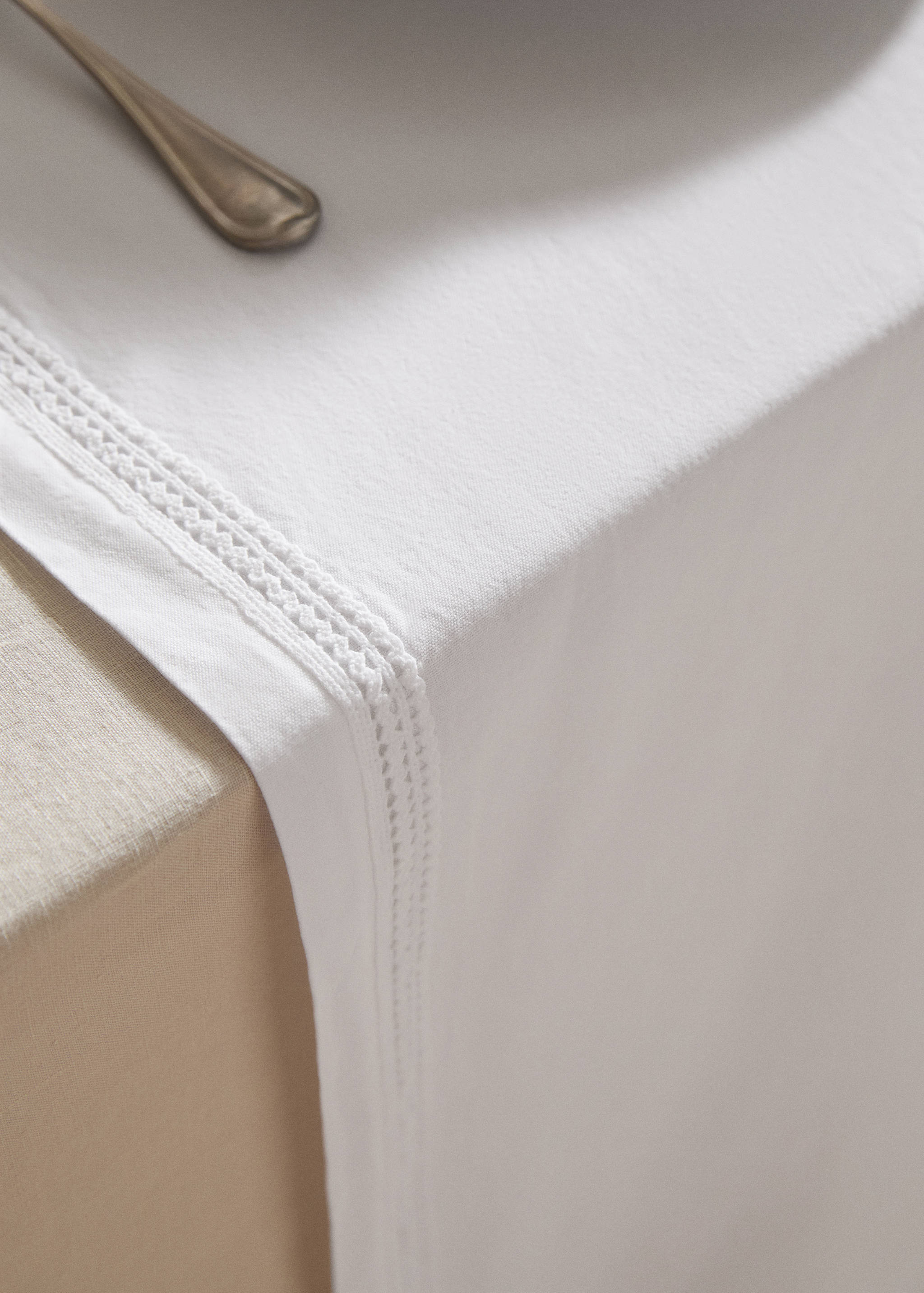 Tischläufer aus Baumwollspitze - Detail des Artikels 7