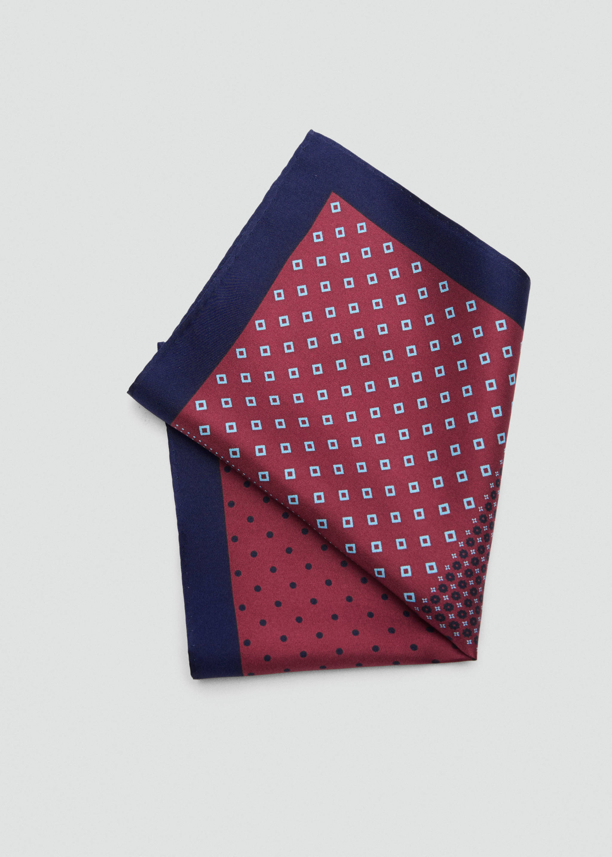 Pañuelo de bolsillo seda estampado - Detalle del artículo 1
