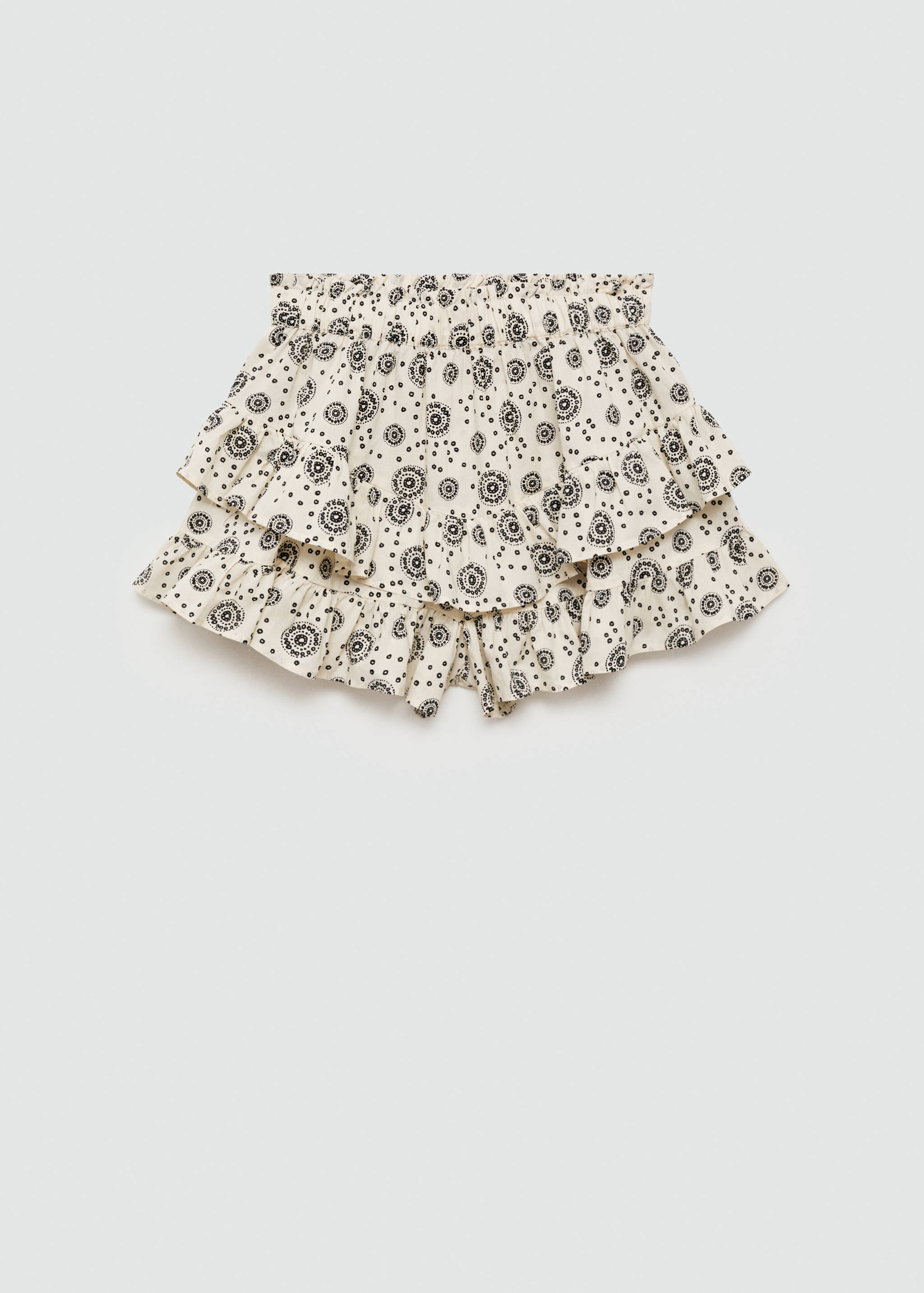 Printed skirt trousers - Article without model