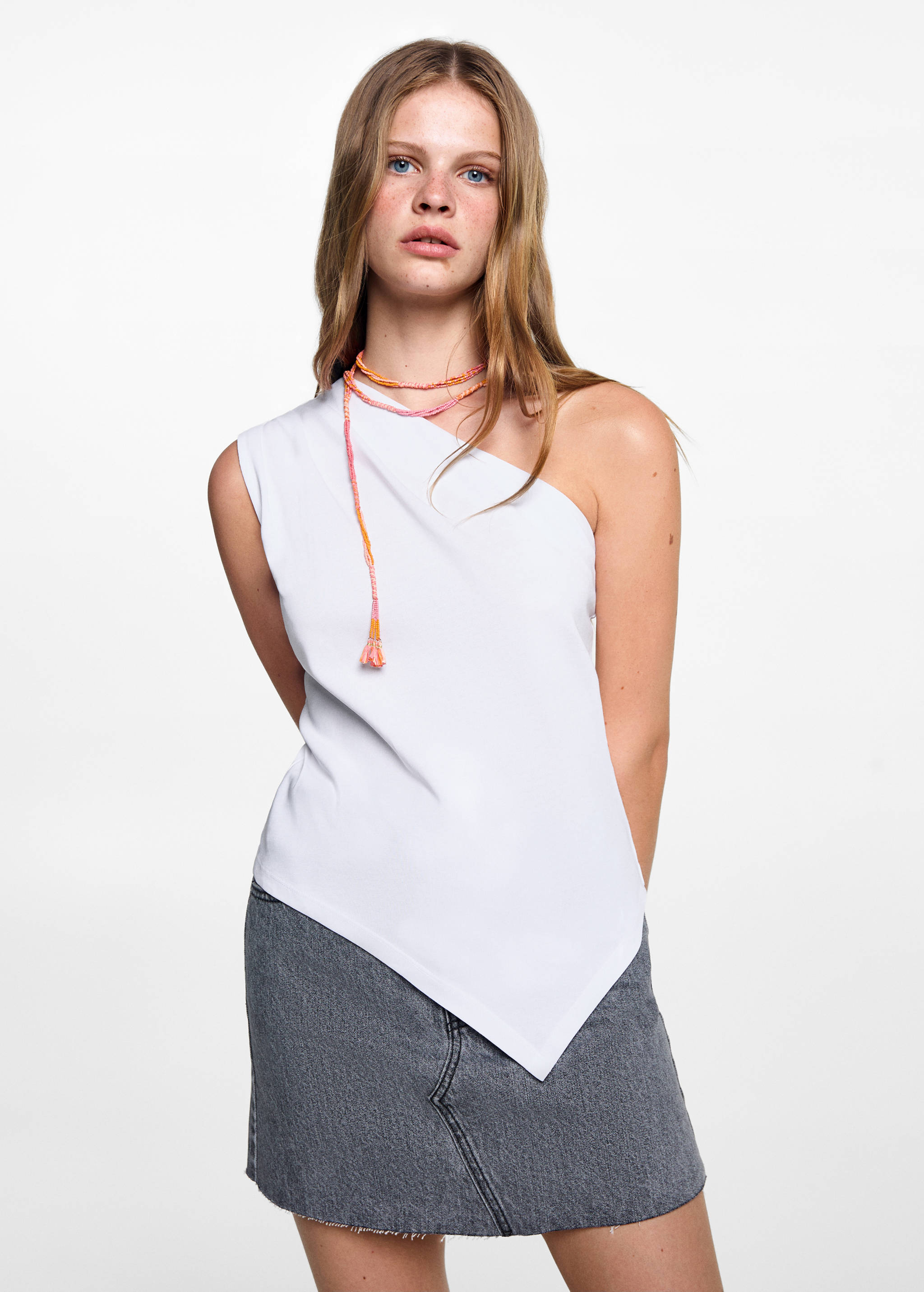 Top motif asymétrique - Plan moyen